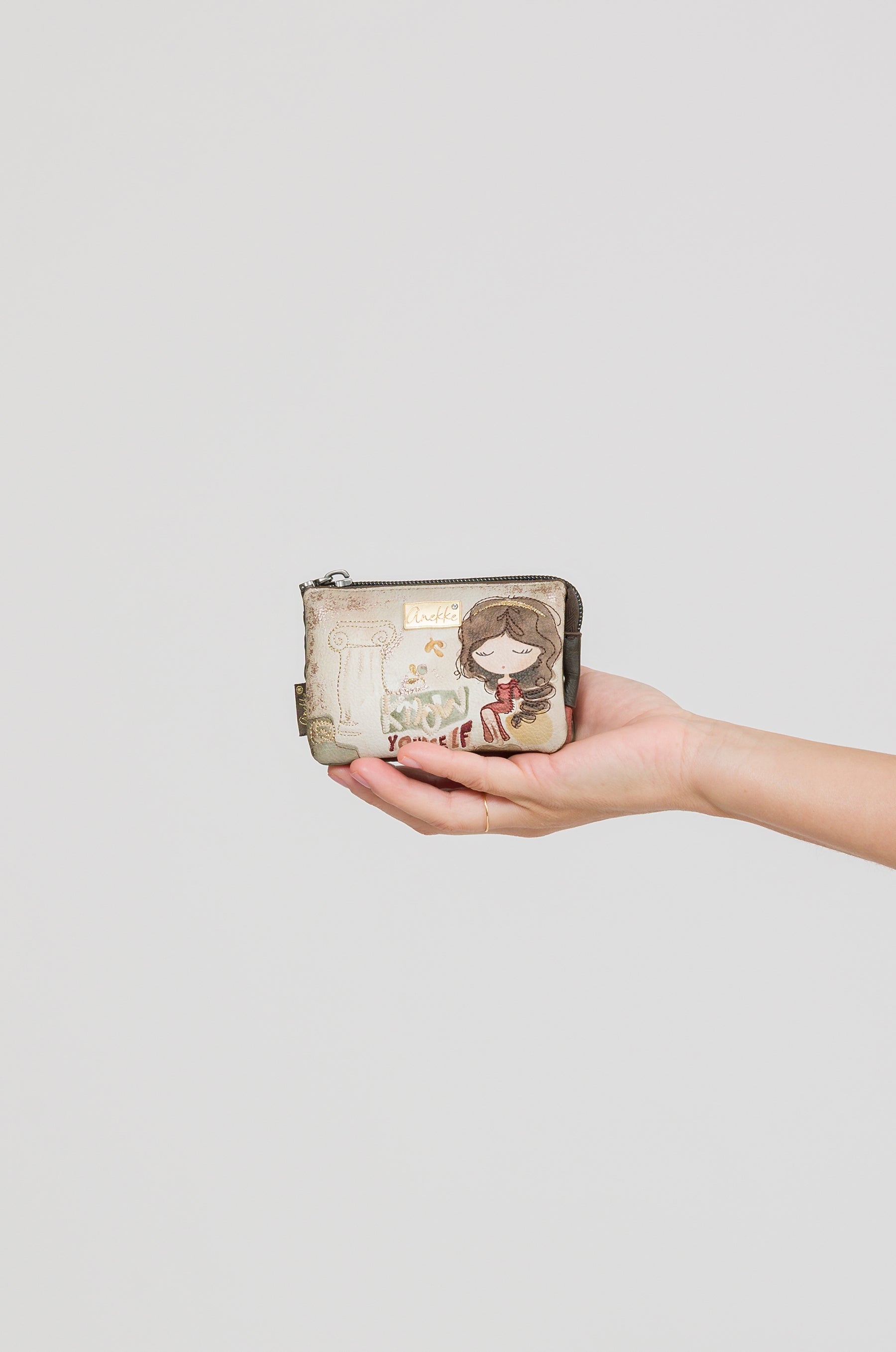 Portemonnaie Muse mit 3 Fächern