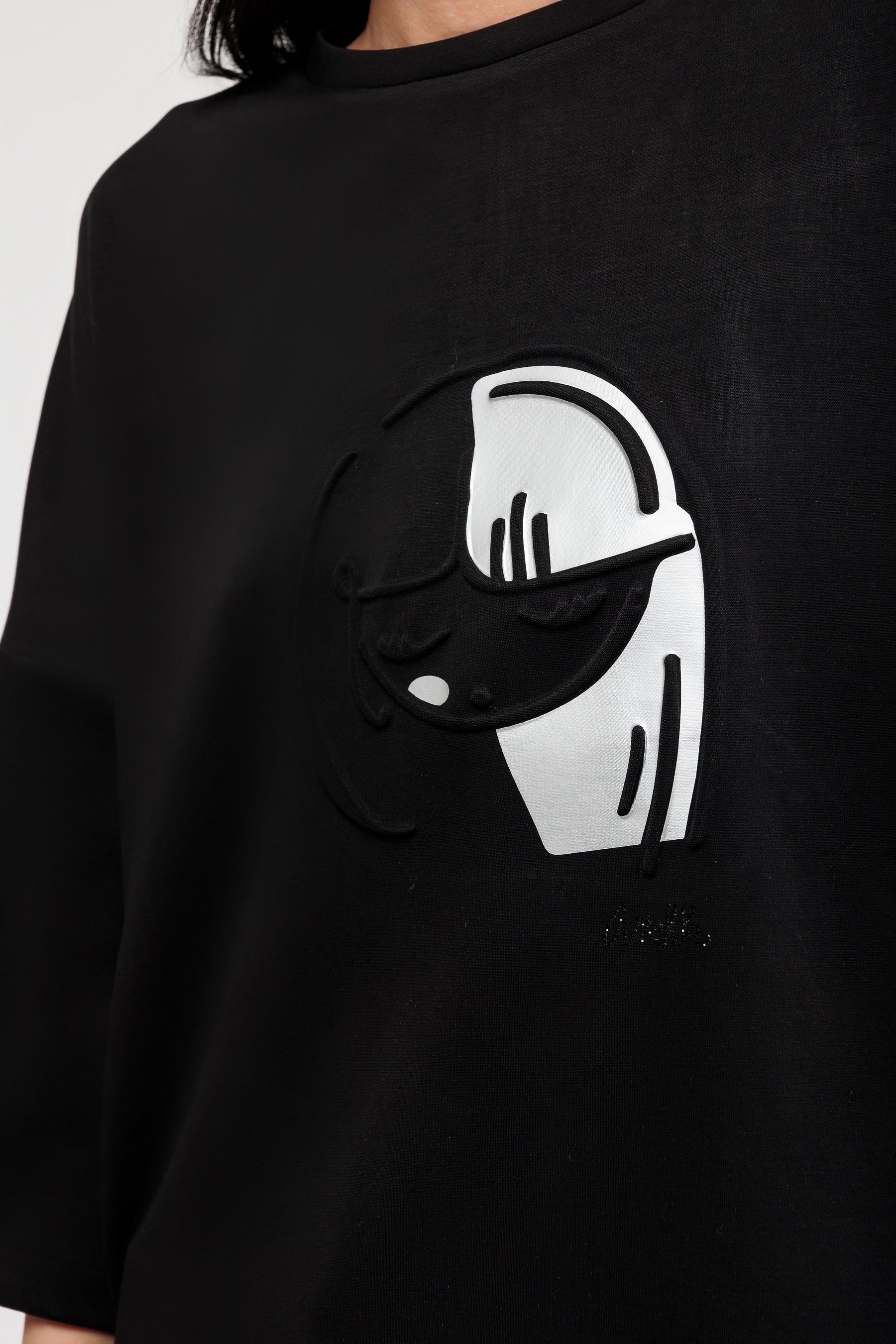 Sweatshirt schwarz Nature Koko
