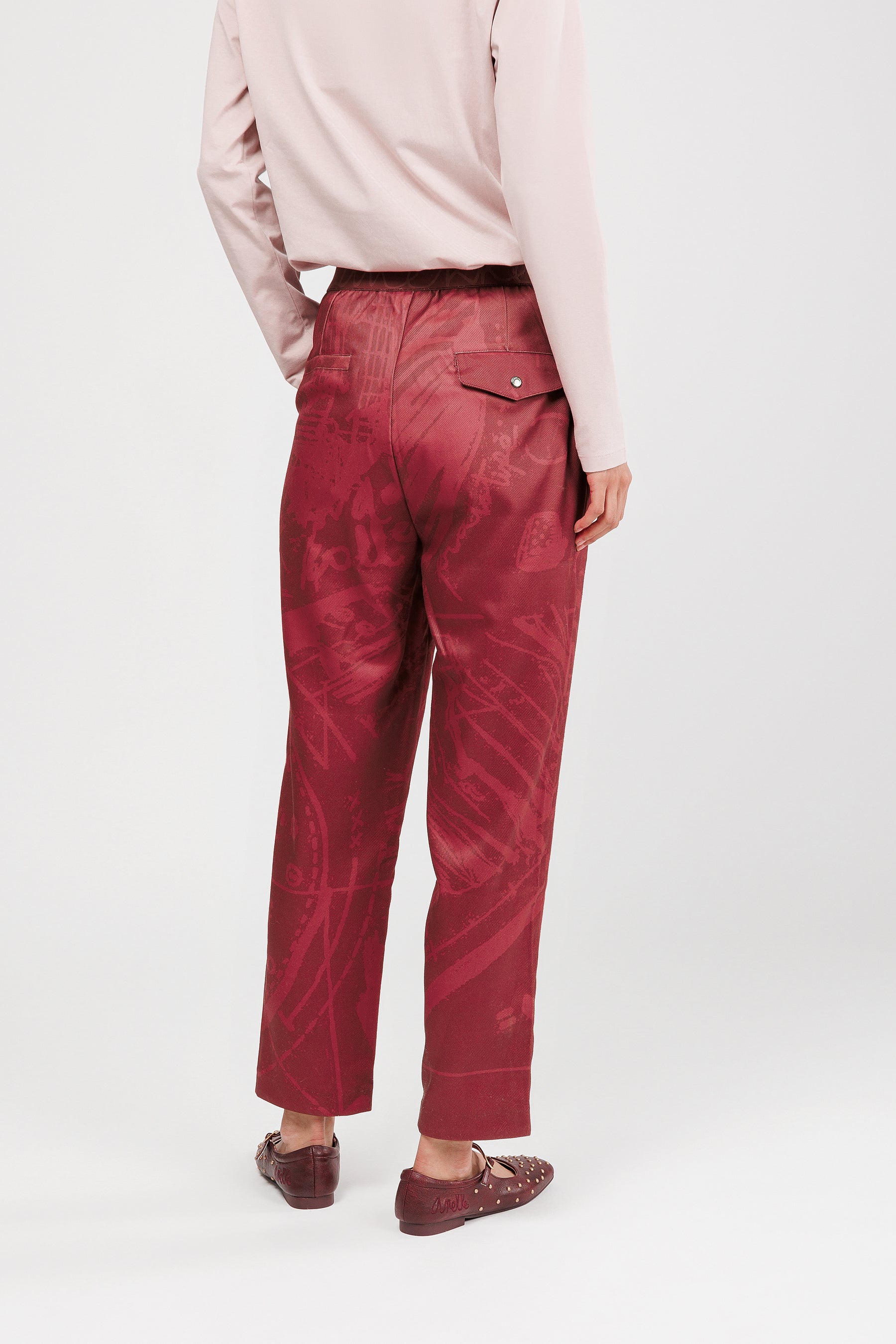 Hose bordeaux
