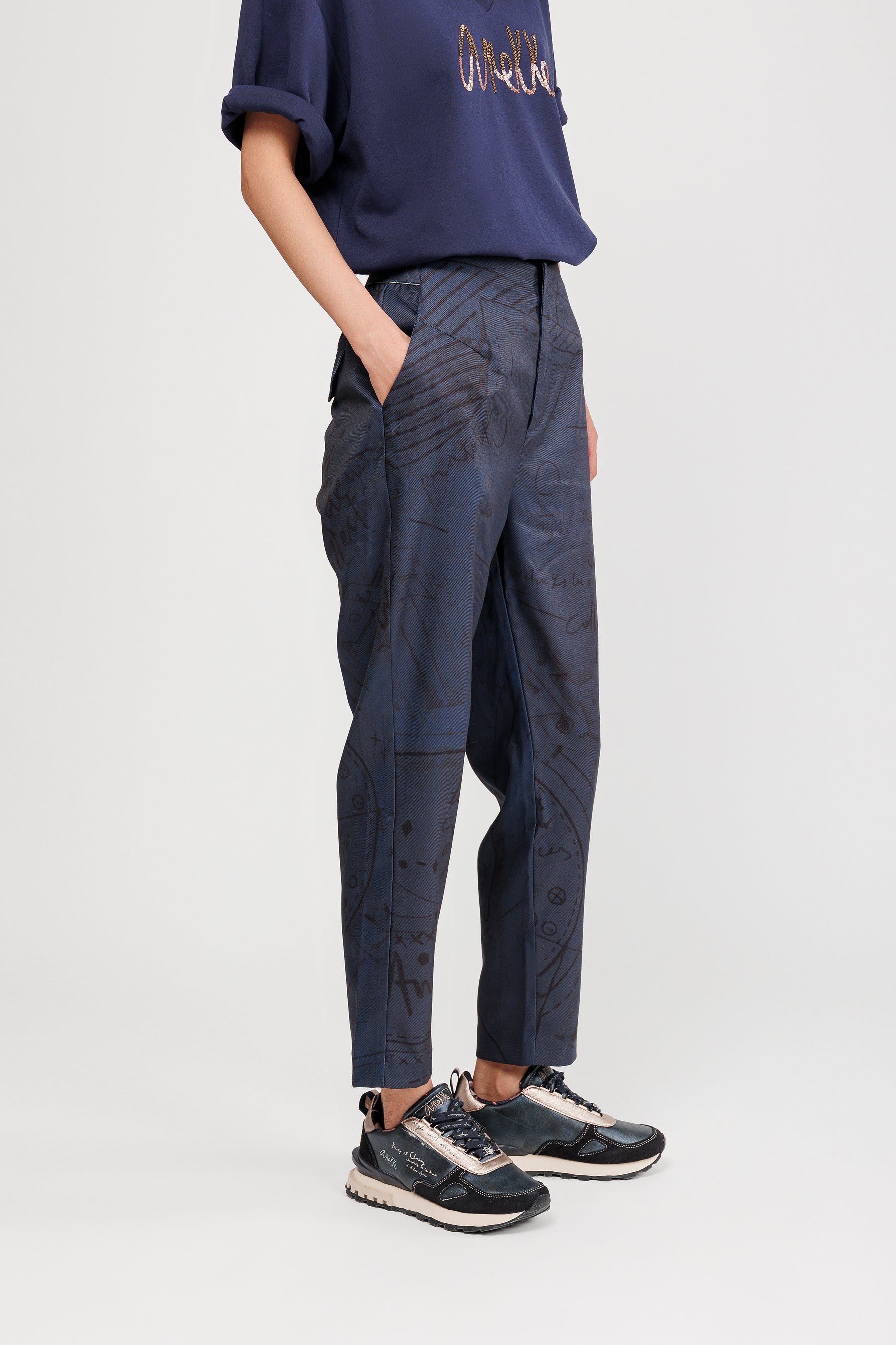 Hose blau