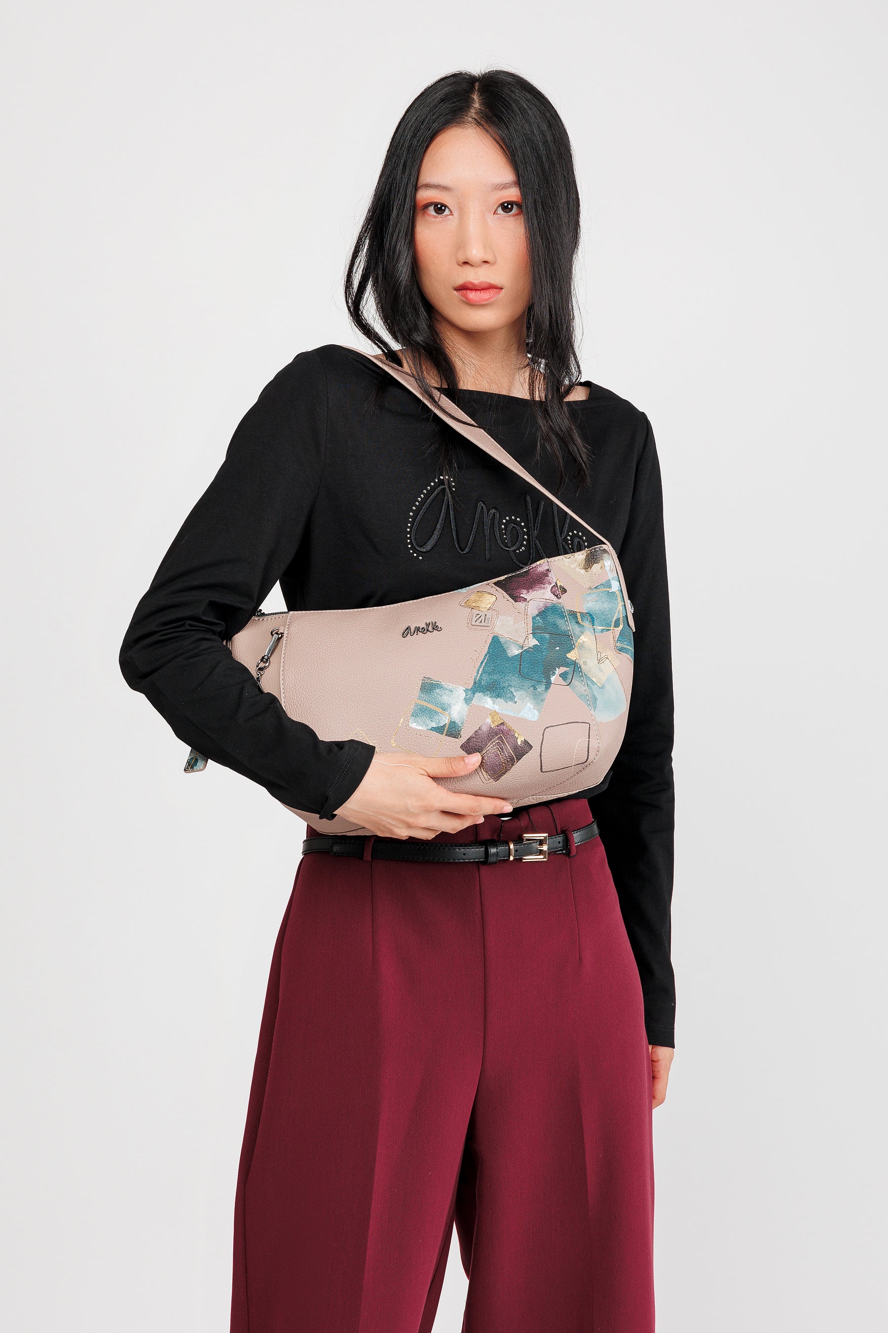 Schultertasche oval Evolution