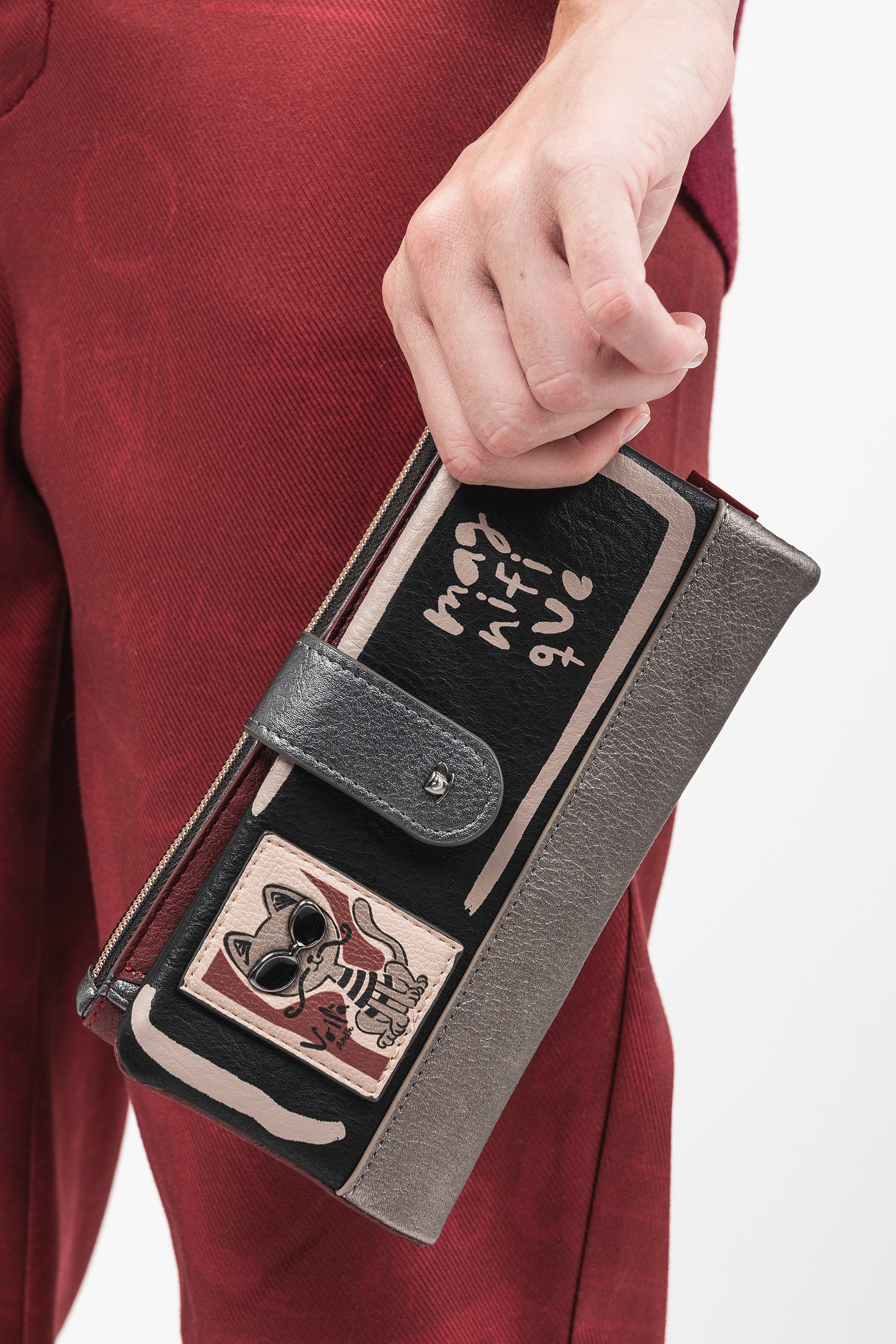 Brieftasche flexibel RFID Parisian groß