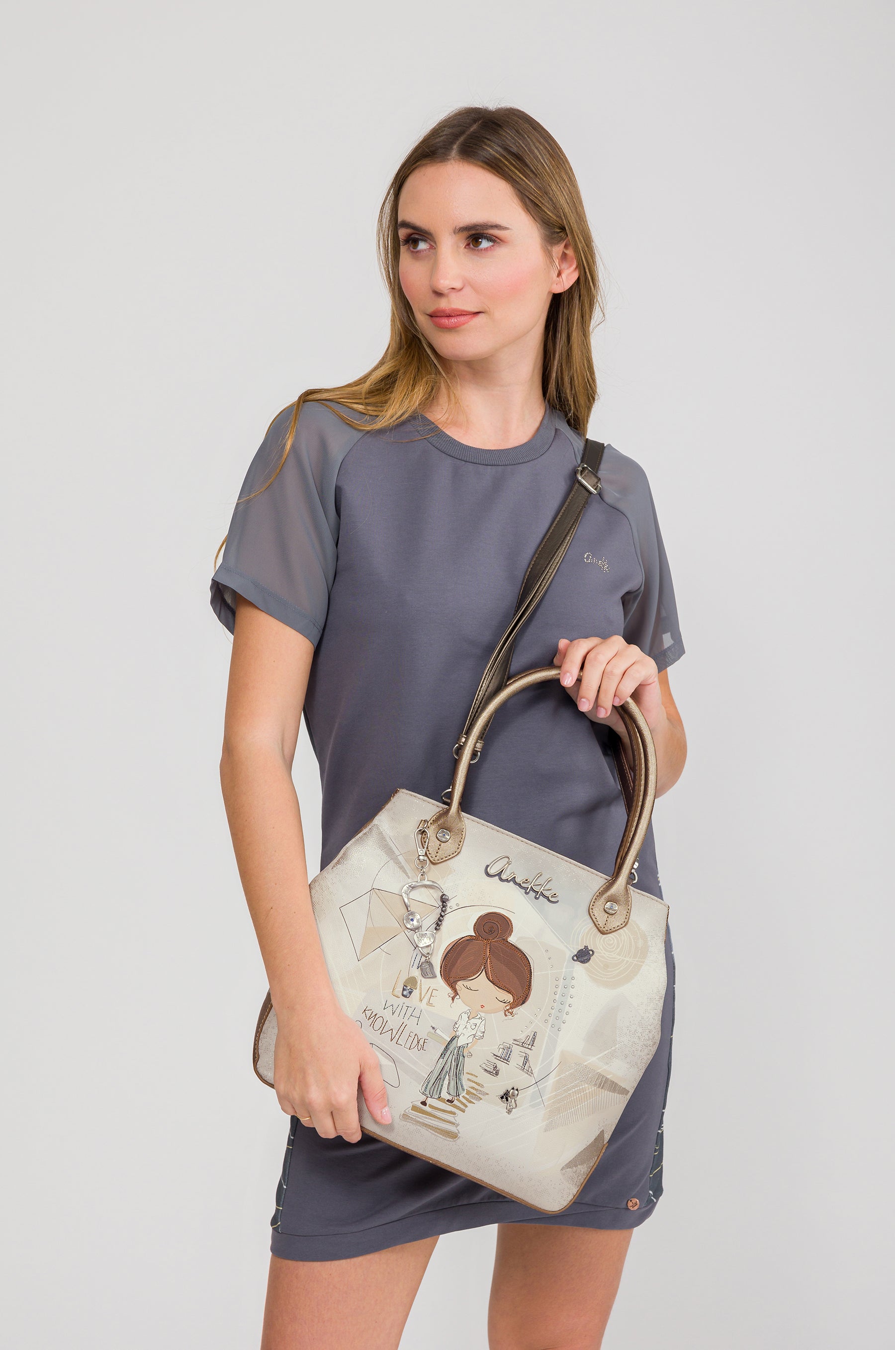 Handtasche mit Umhängeriemen Sophia