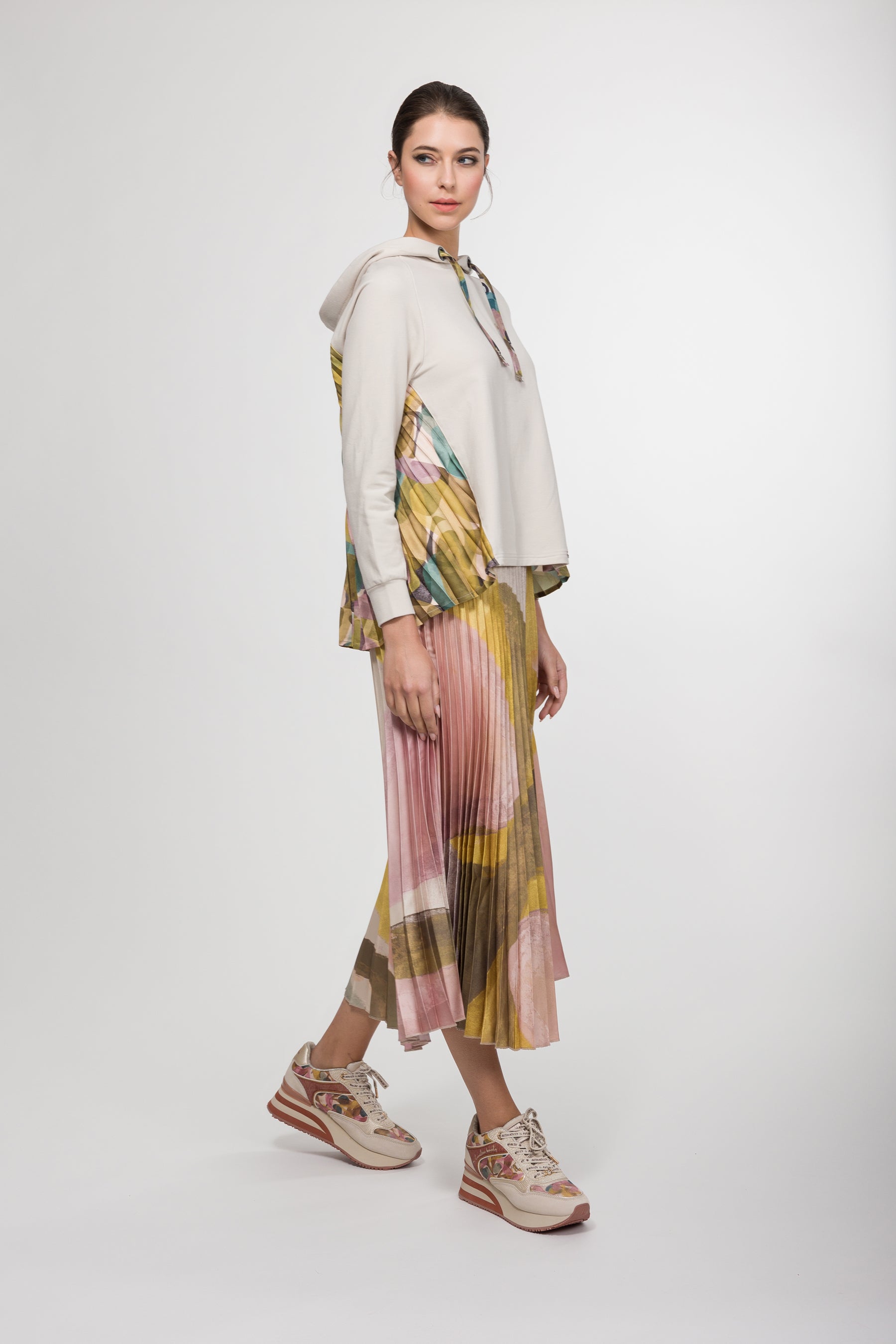 Rosa-beige Bloom Sneaker