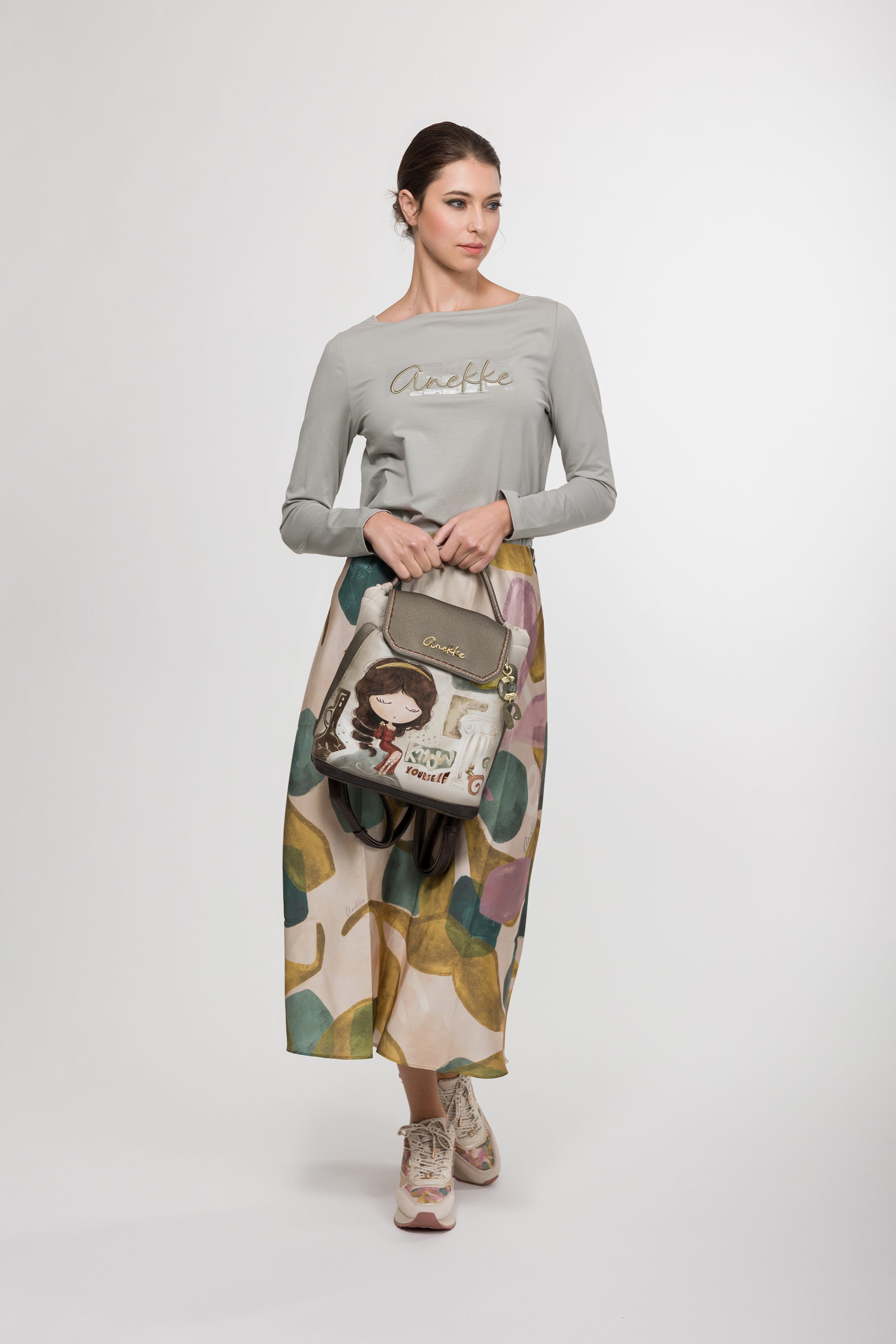 Rucksack mit Überschlag Muse