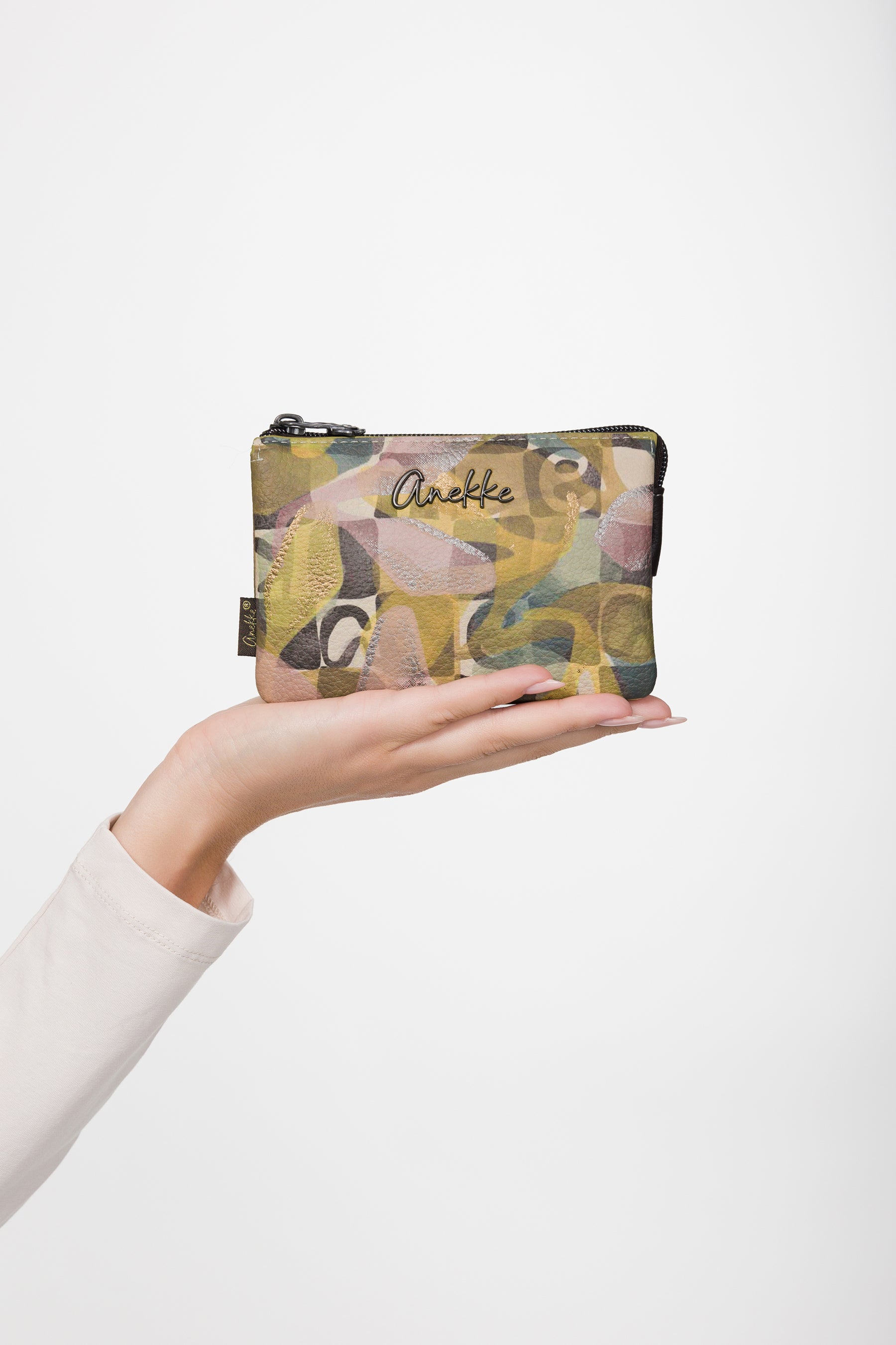 Portemonnaie mit drei Fächern Bloom