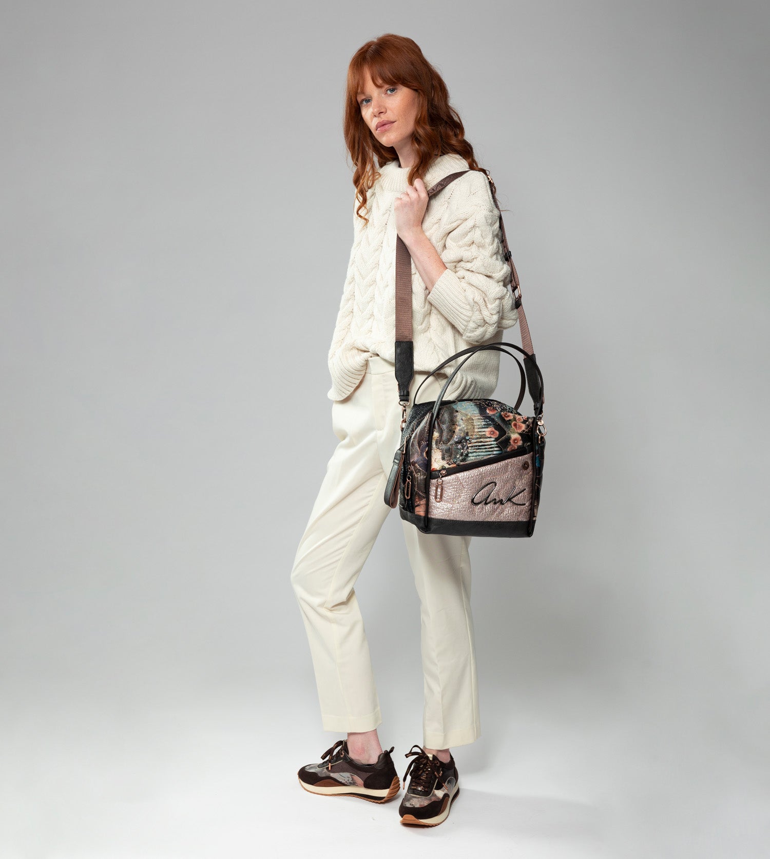 Bolso grande acolchado Shōen Padded