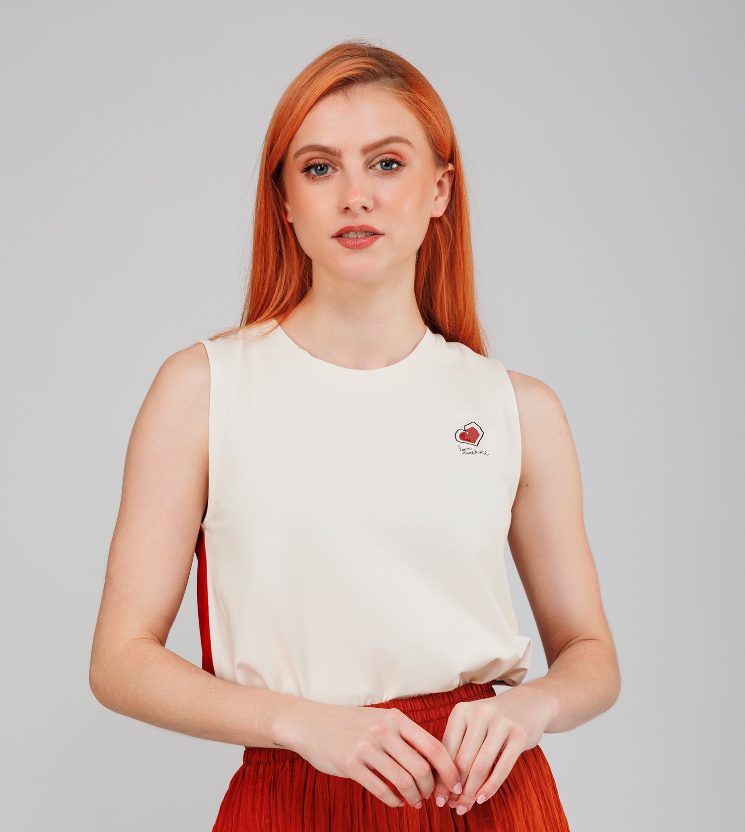 Ärmelloses T-Shirt Alma