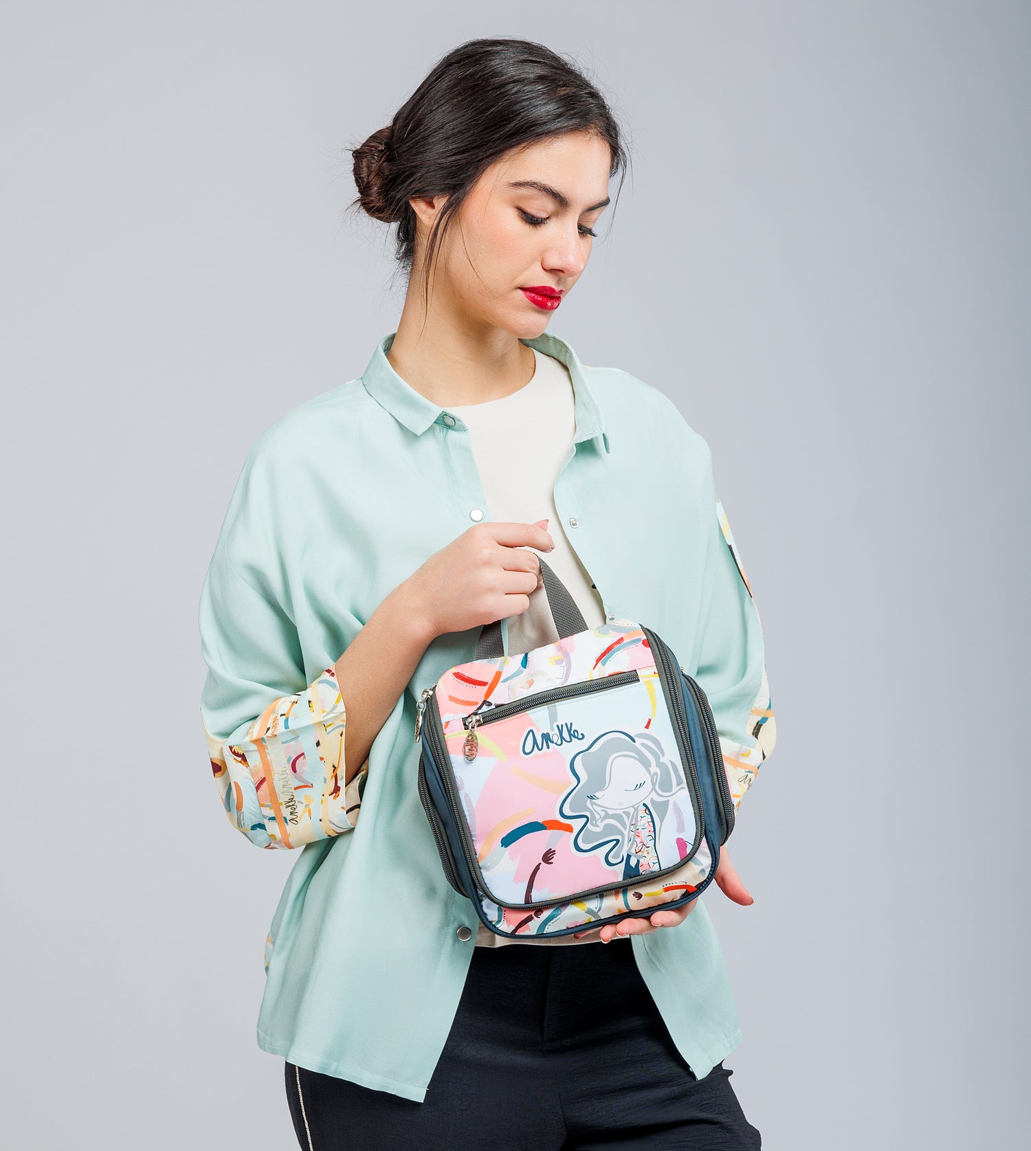 Smart weit geschnittene Reisetasche