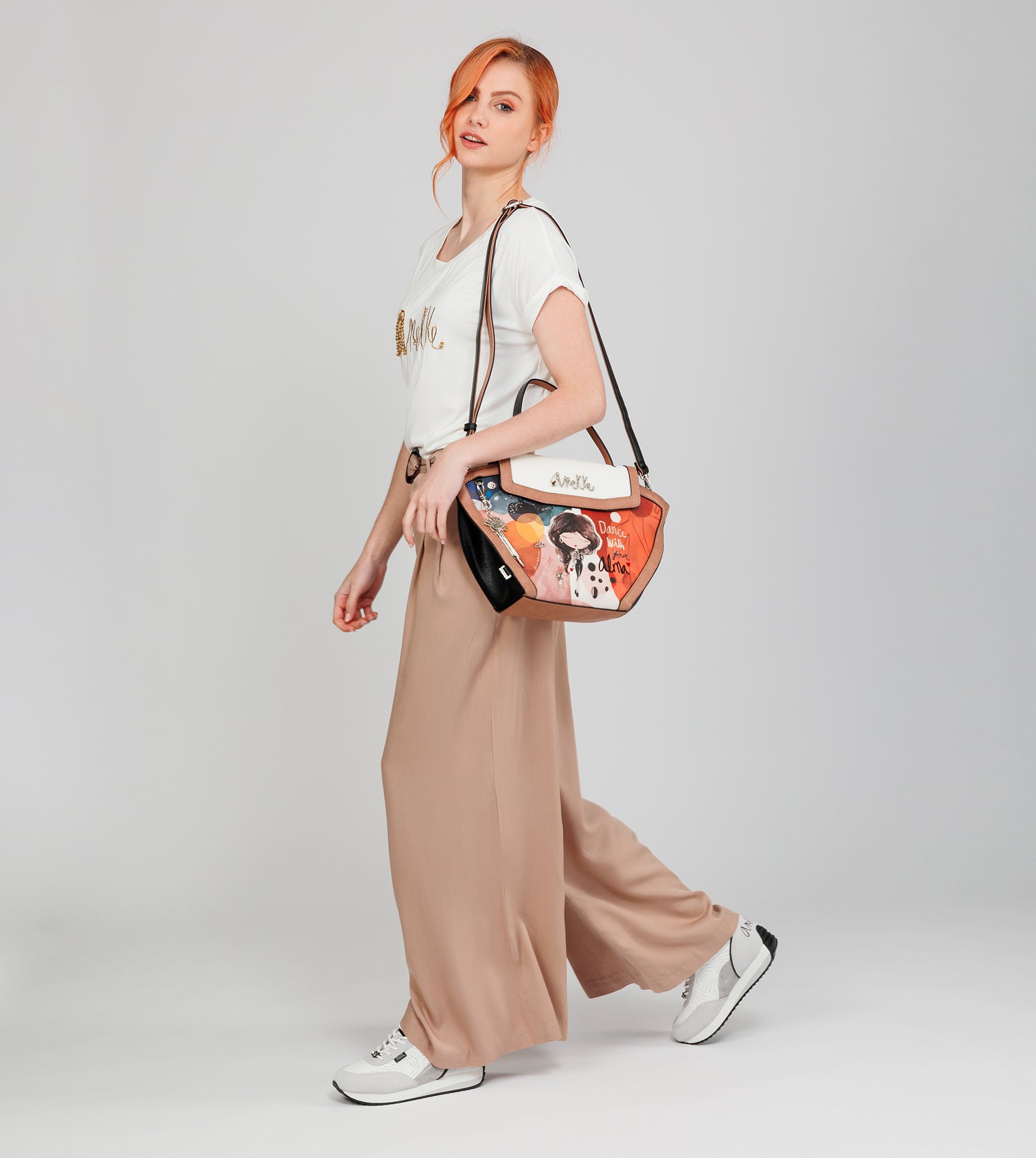 Tasche Alma mit Klappe