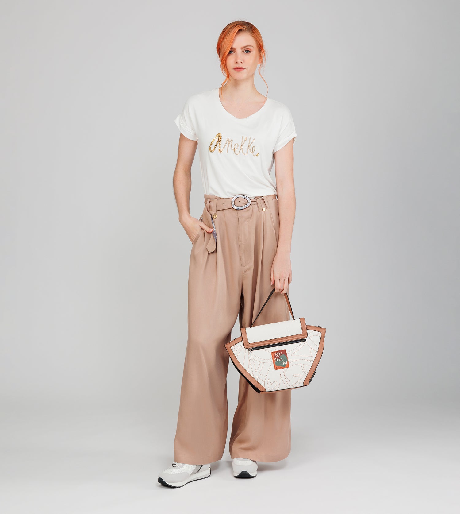 Tasche Alma mit Klappe