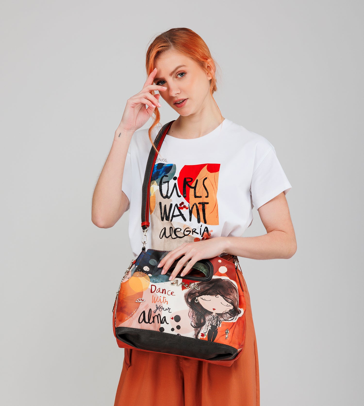 Tasche Alma mit kurzem Griff
