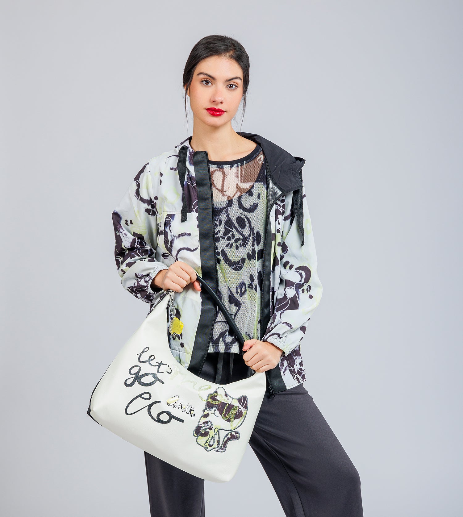 Große Umhängetasche Nature Towanda