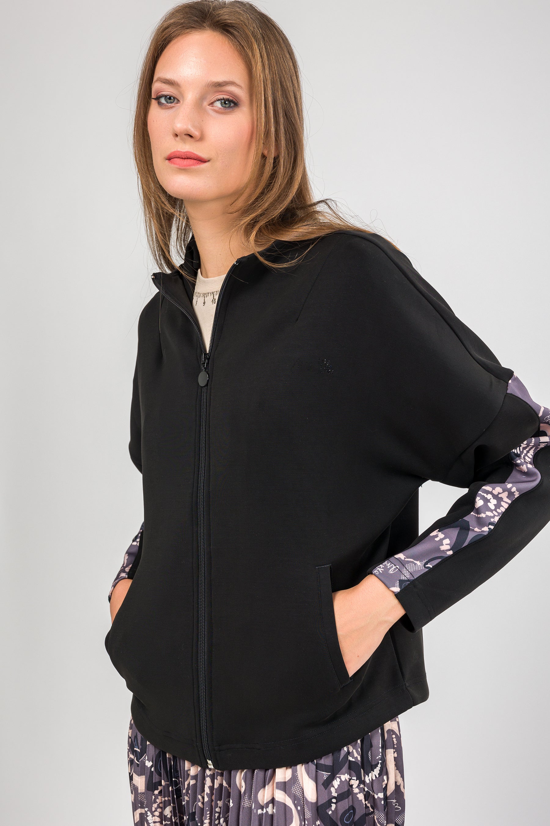 Sweatshirt schwarz Real