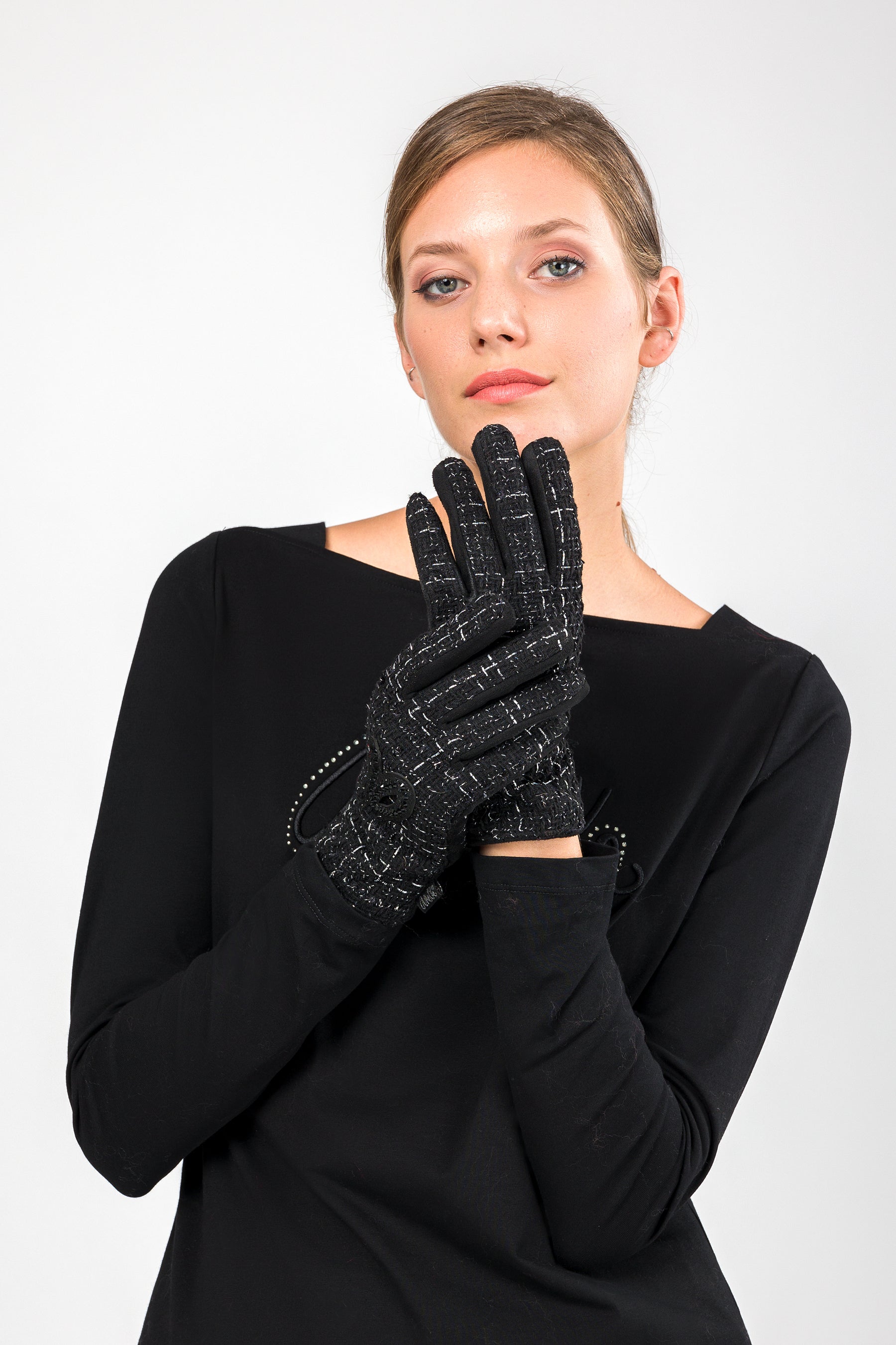 Handschuhe Tweed