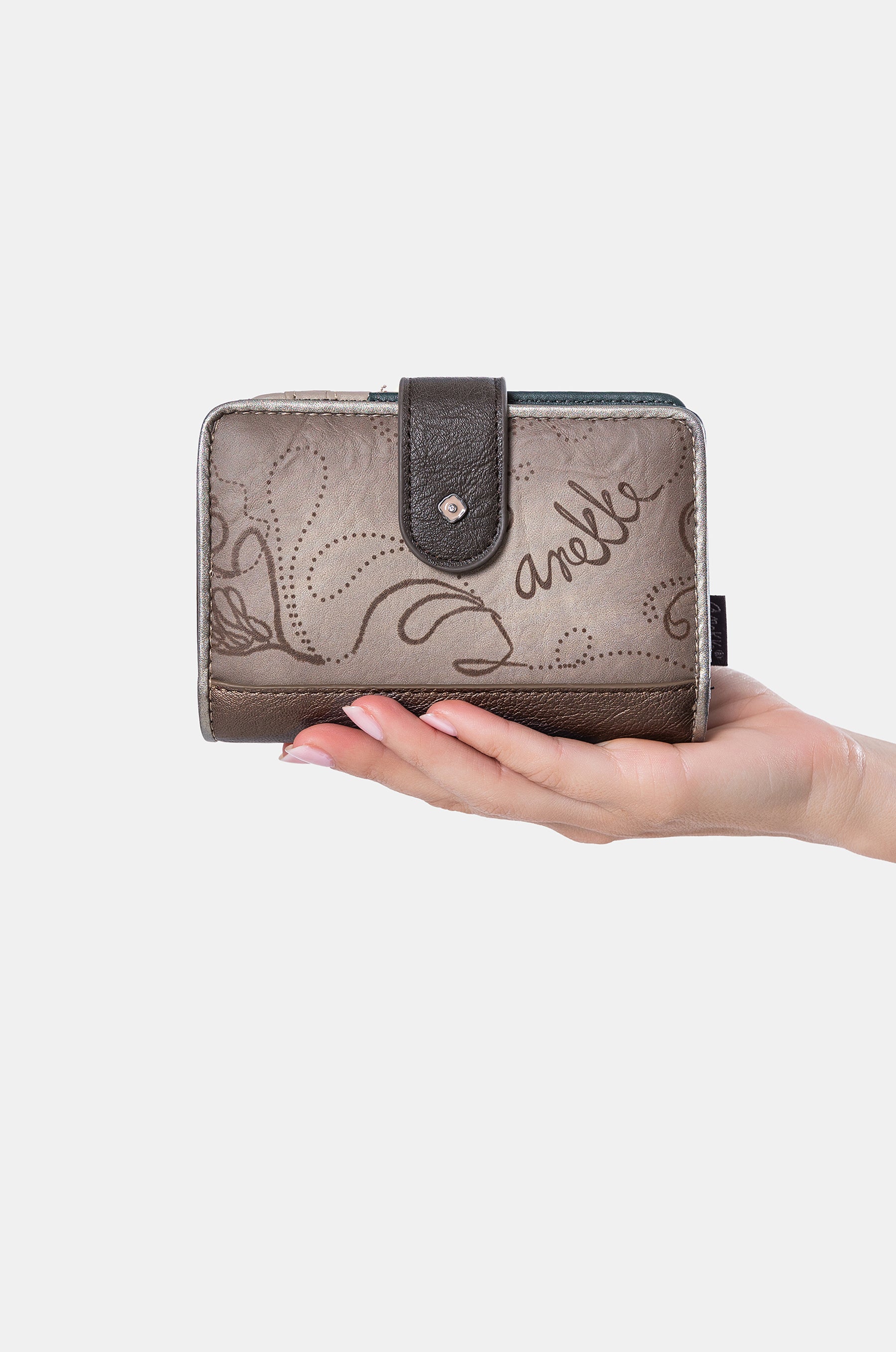 Brieftasche RFID Real mittelgroß