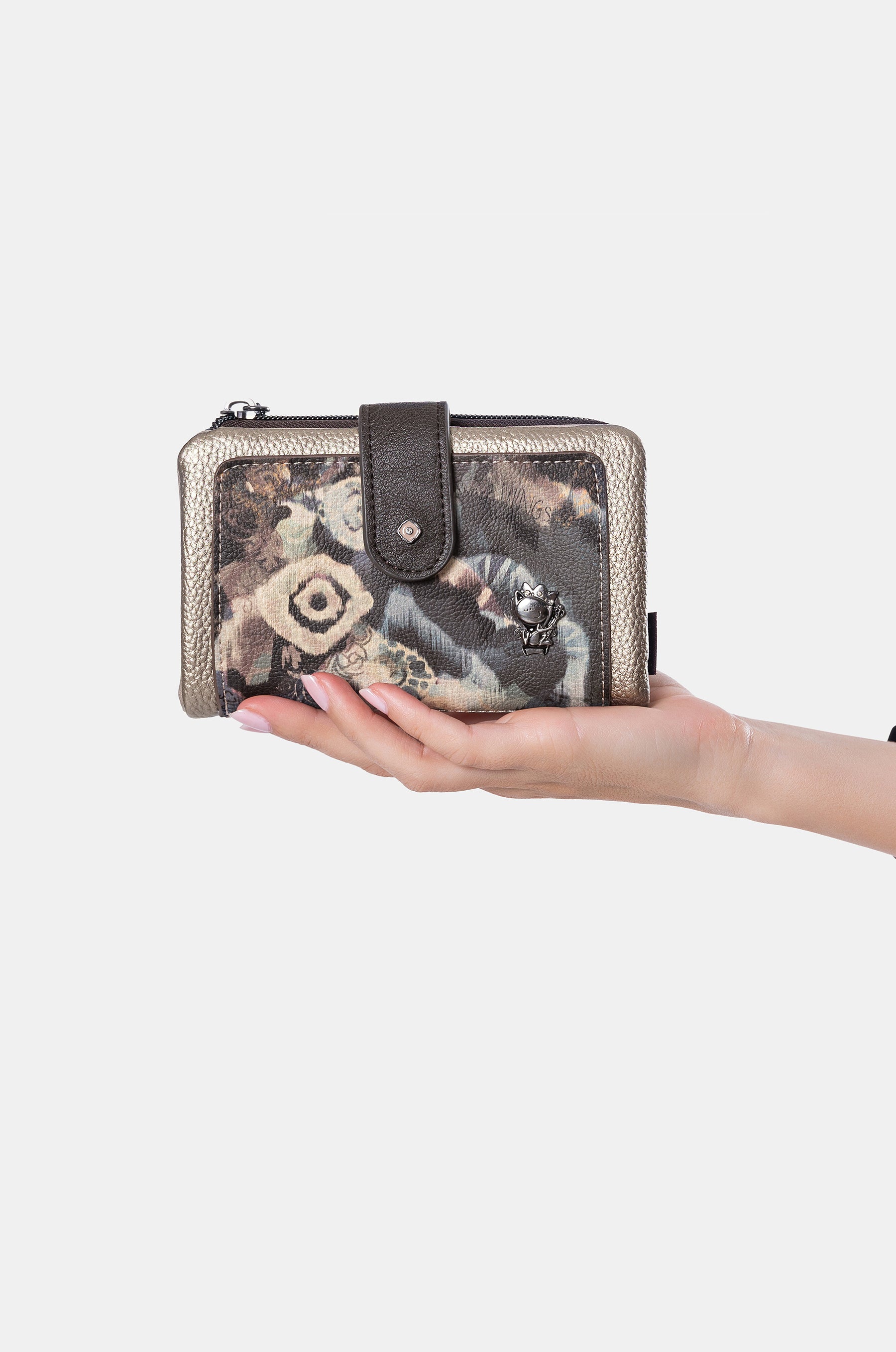 Brieftasche flexibel RFID Real mittelgroß