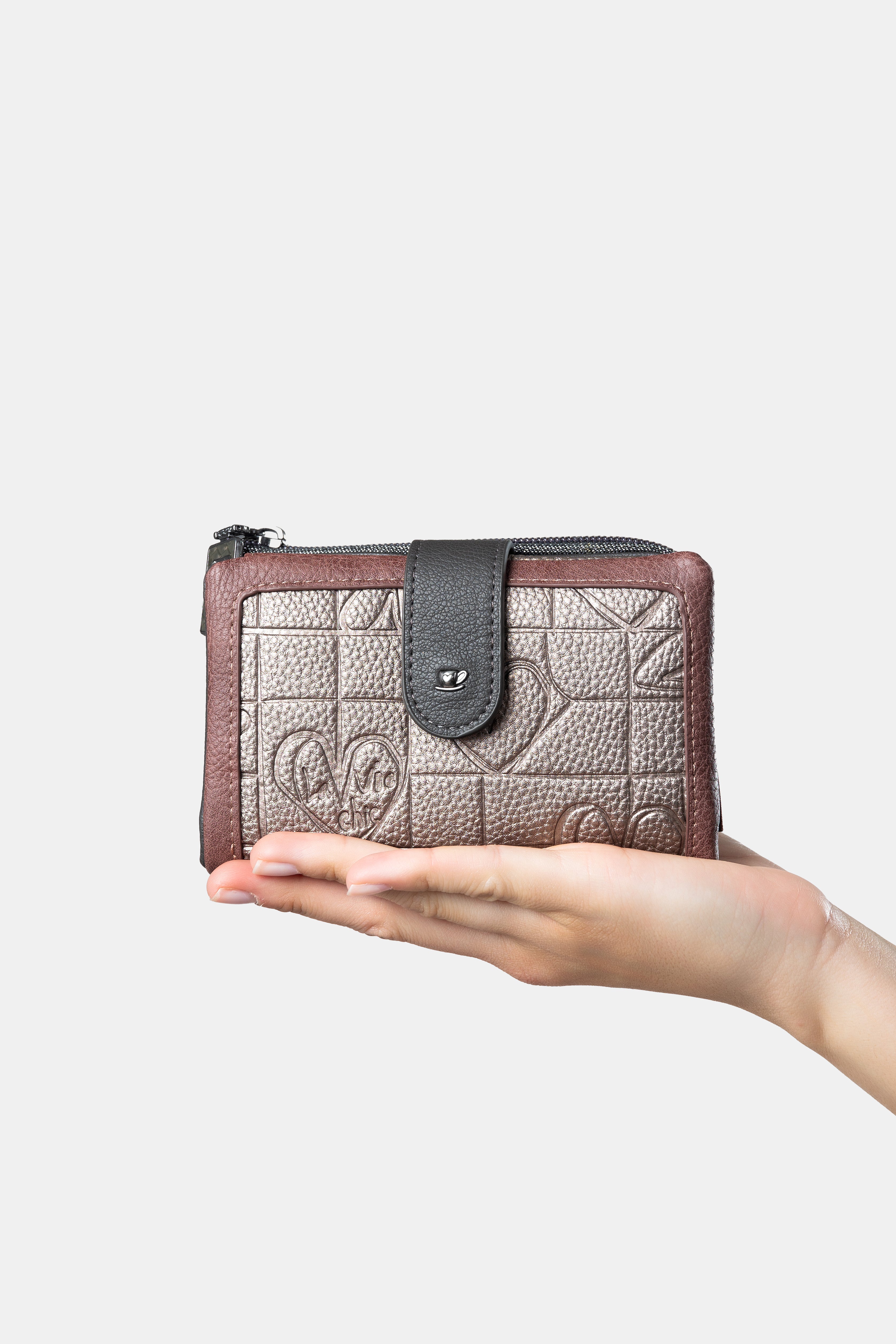 Brieftasche flexibel RFID Mademoiselle mittelgroß
