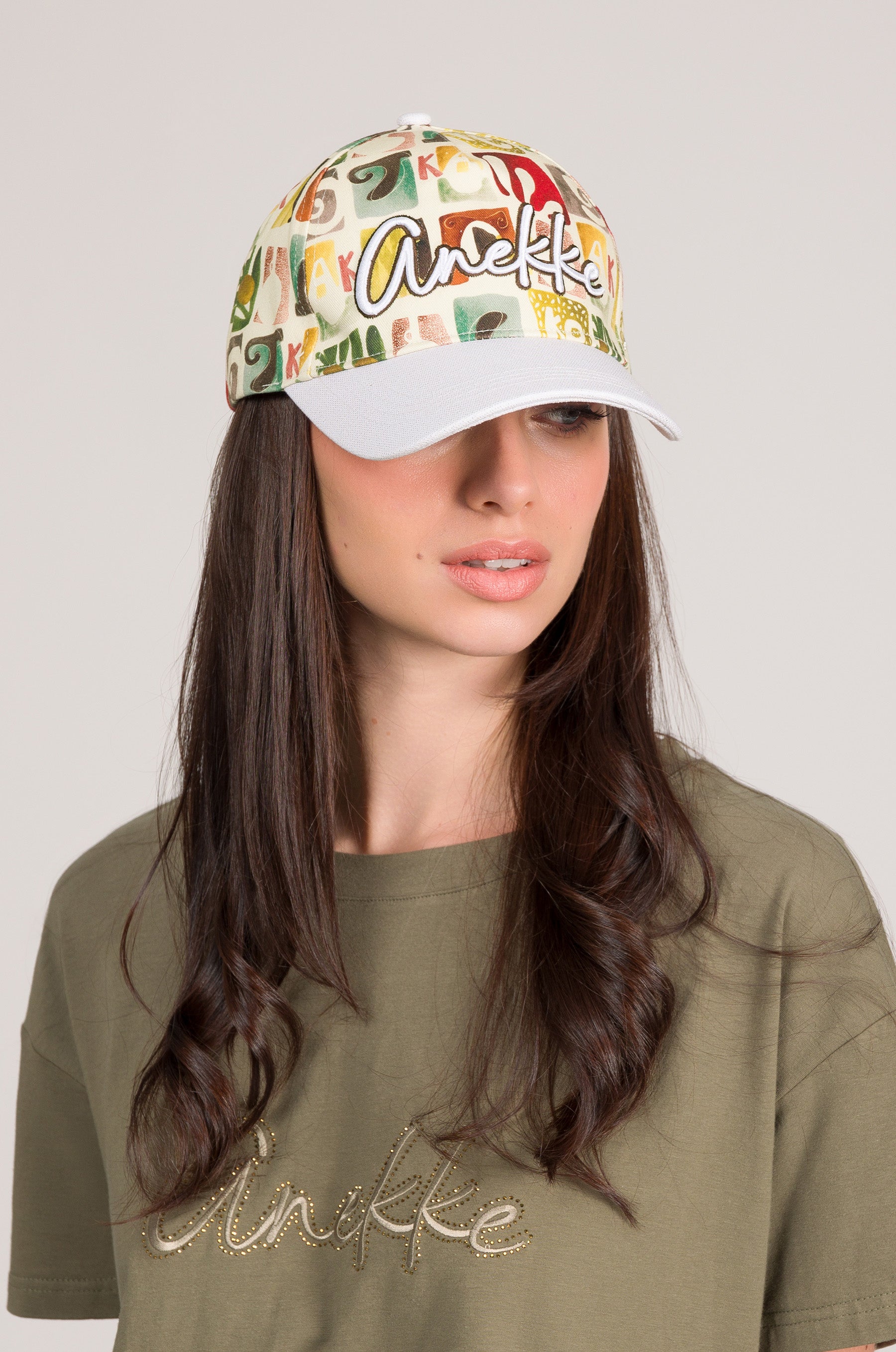 Cap mit Amphora-Print