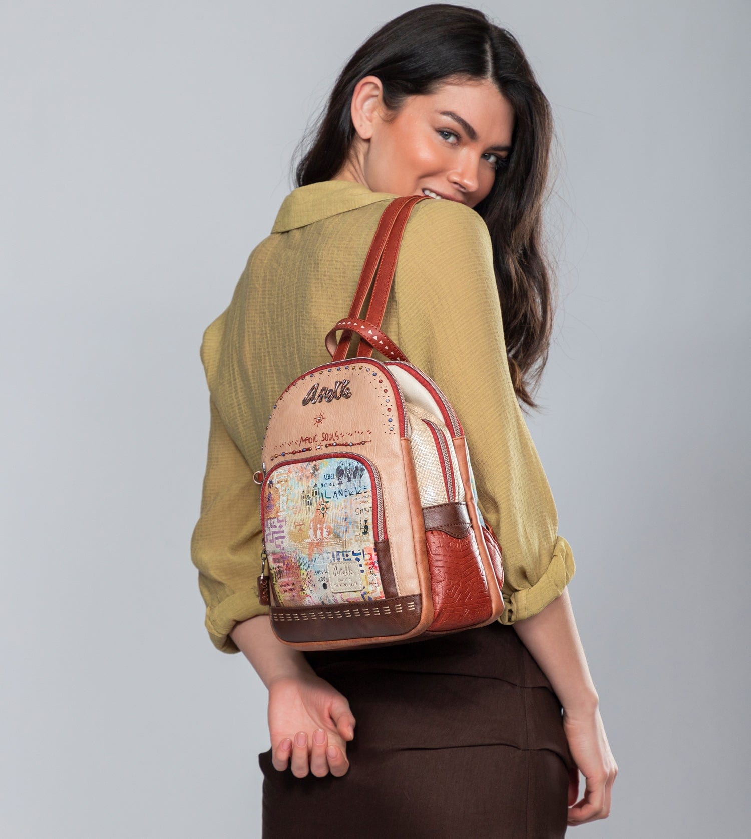 Tribe Rucksack mit drei Fächern