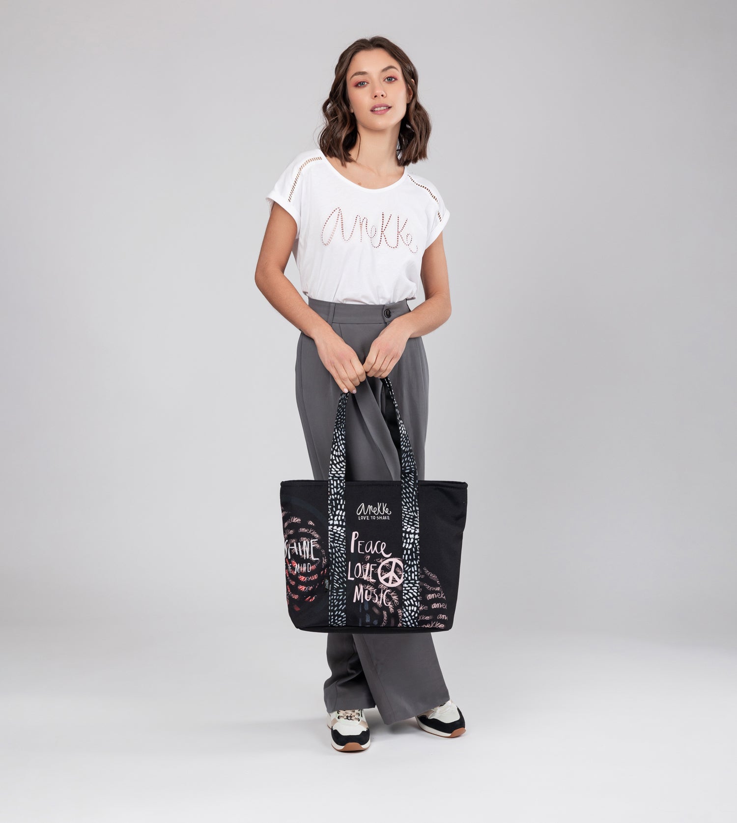 Bolso de playa Peace & Love