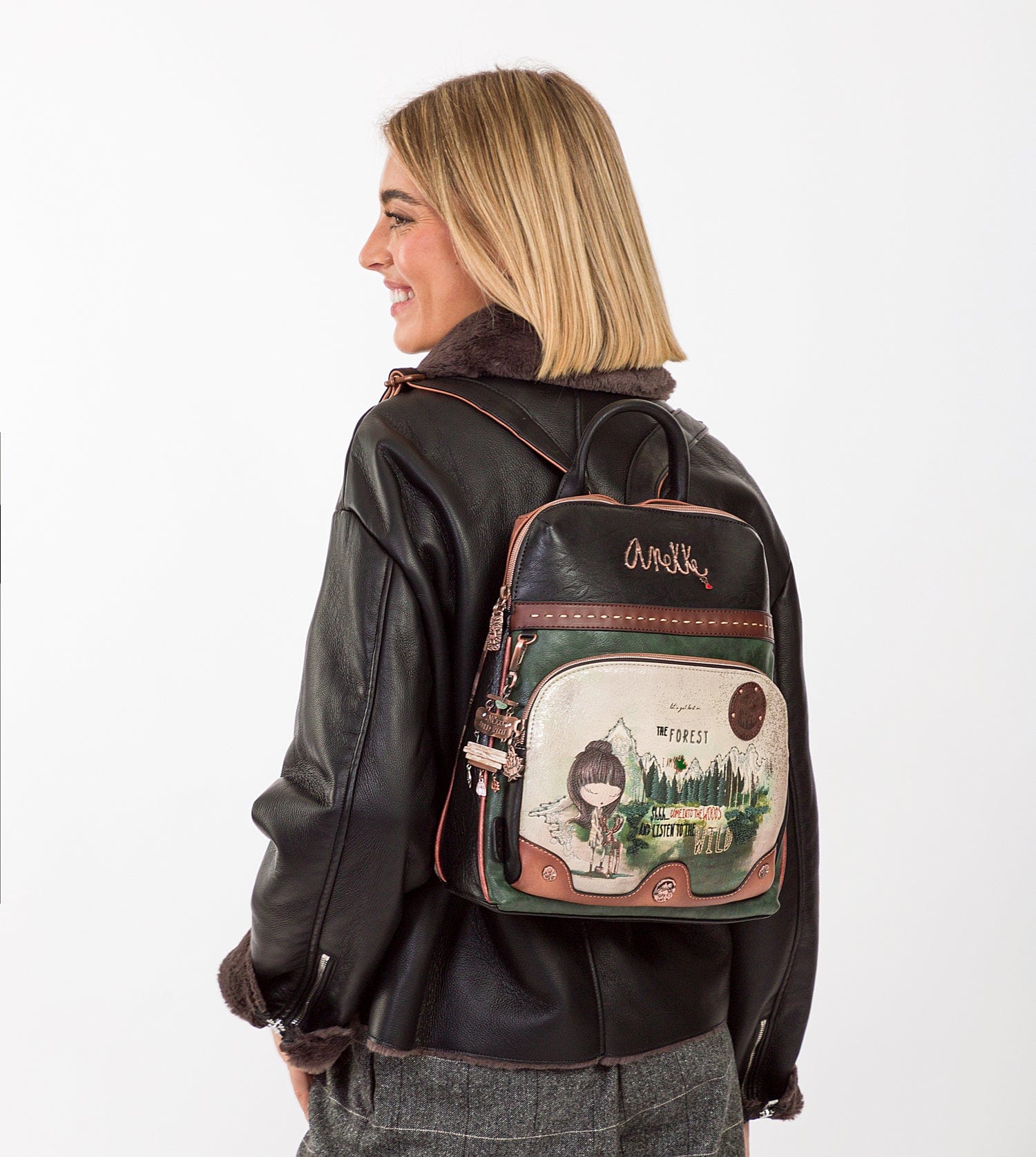 Der Forest Rucksack mit Tasche