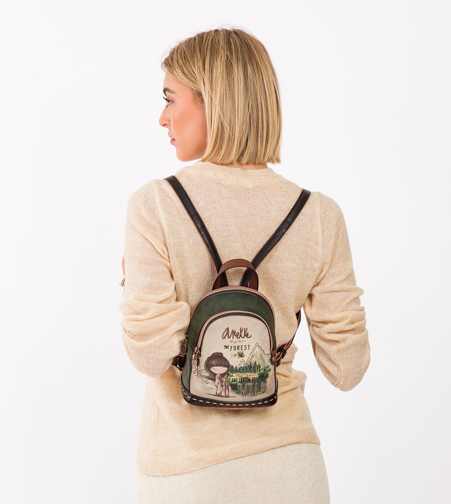Der Forest-Rucksack mit zwei Fächern