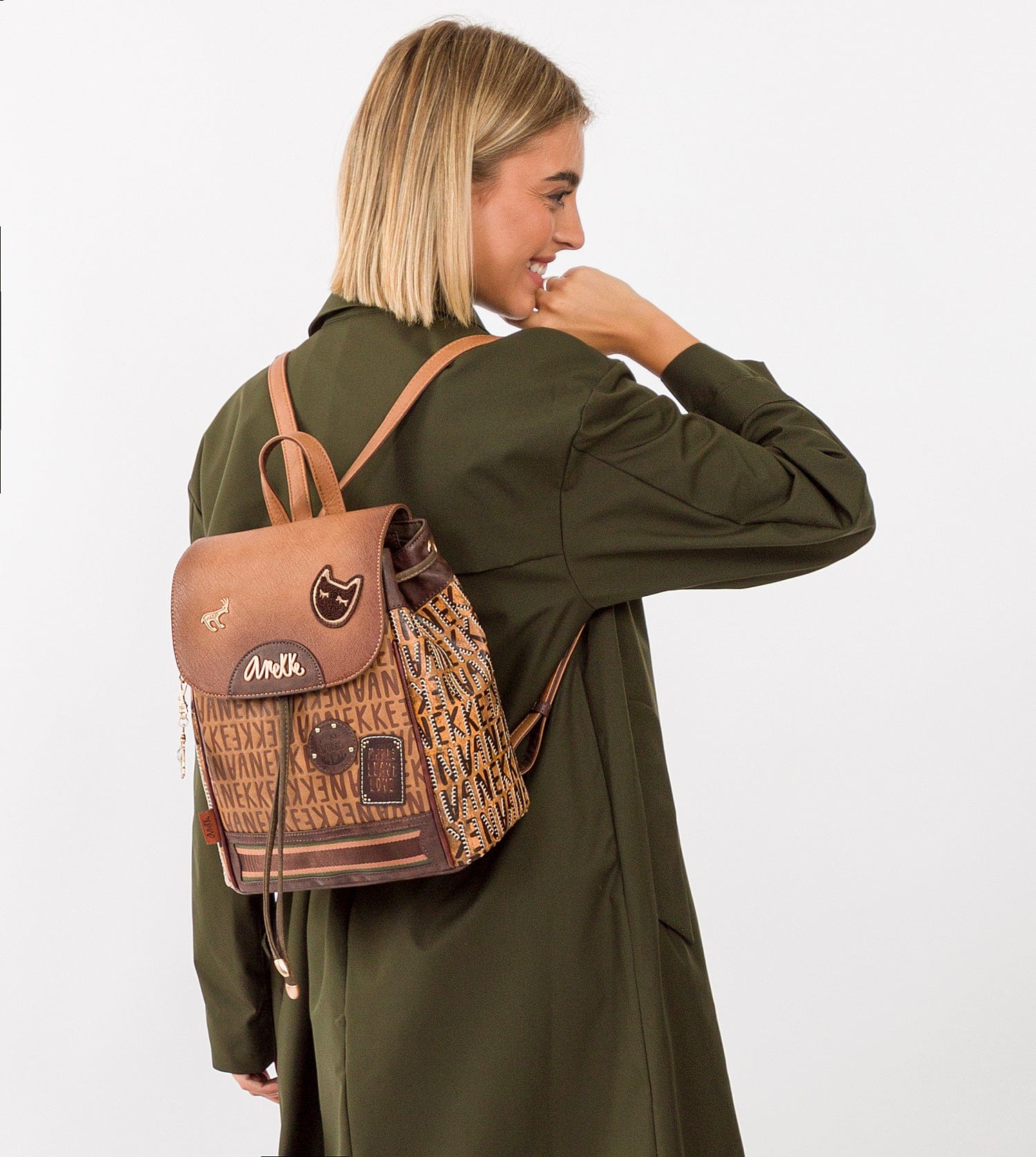 Urban Rucksack mit Überschlag