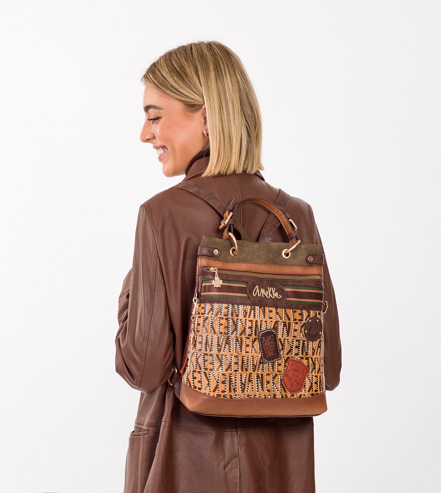 Urban Logo-Rucksack mit Fronttasche