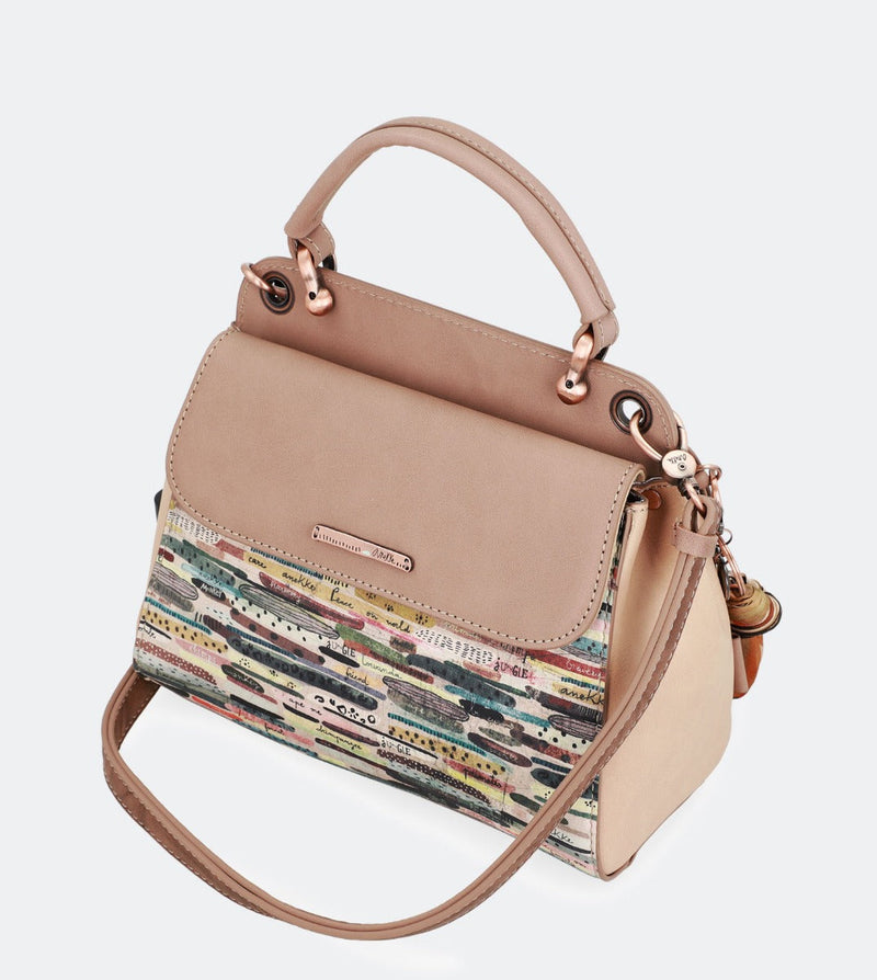 Nature Handtasche mit zwei Fächern
