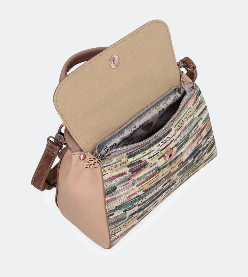 Nature Handtasche mit zwei Fächern