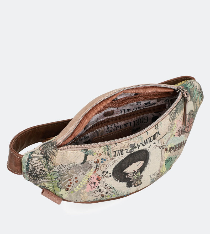 Gürteltasche mit Dschungel-Print