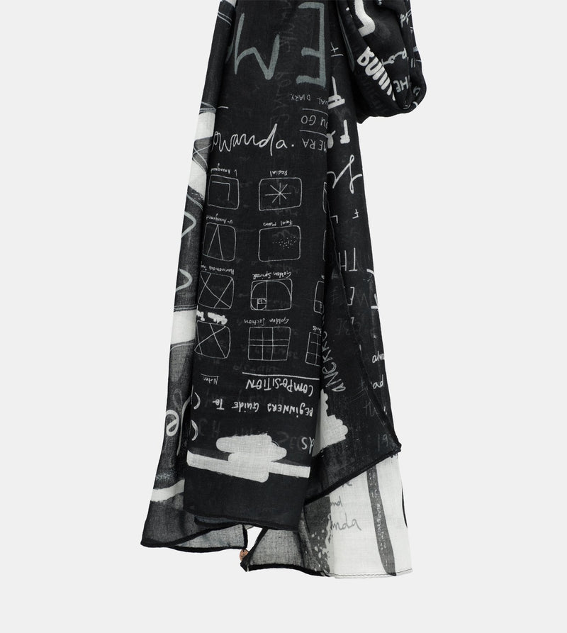 Halstuch mit „Black City“-Print