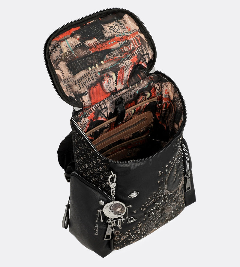 Wunderschöner Spirit-Rucksack mit Reißverschluss