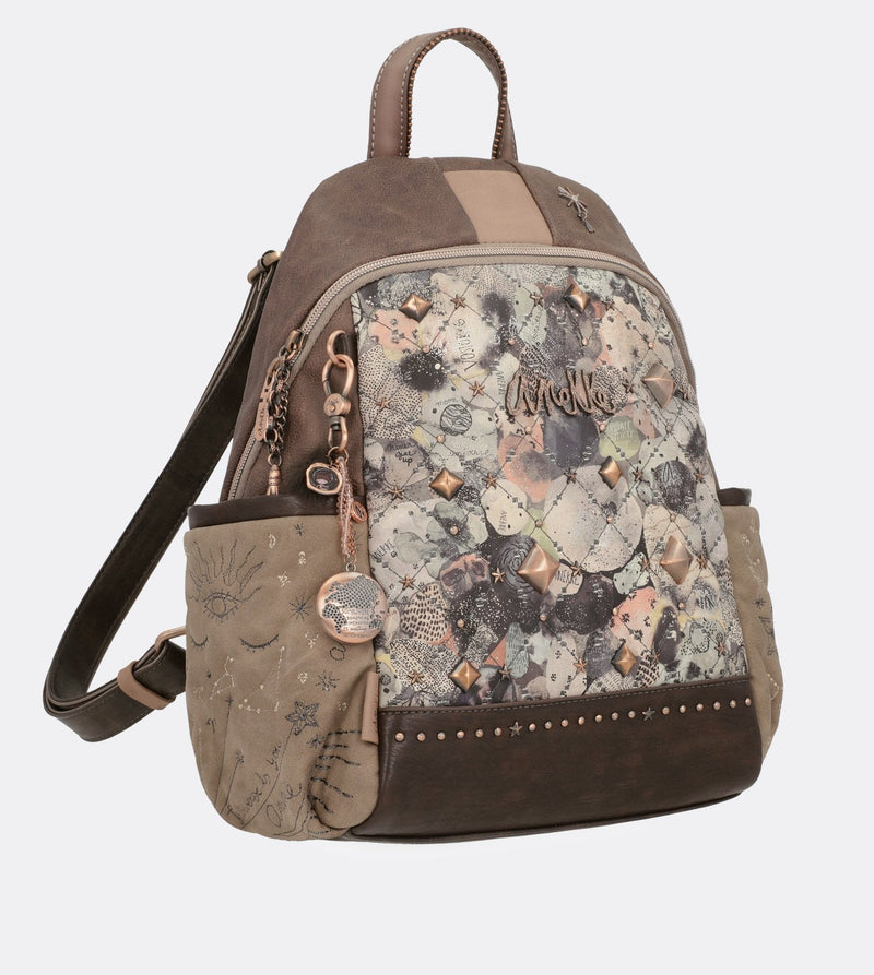 Smarter Universum-Rucksack für Spaziergänge mit aufgedrucktem Design