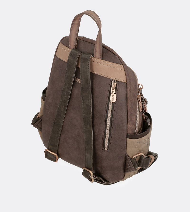 Smarter Universum-Rucksack für Spaziergänge mit aufgedrucktem Design