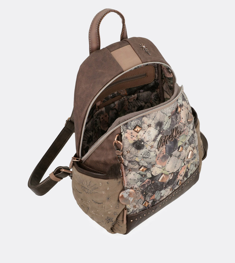 Smarter Universum-Rucksack für Spaziergänge mit aufgedrucktem Design