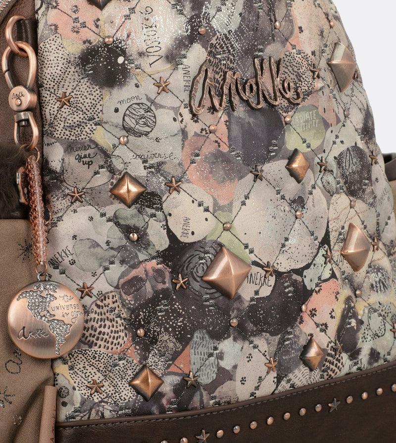 Smarter Universum-Rucksack für Spaziergänge mit aufgedrucktem Design