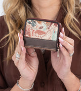 Geldbörse mit Reißverschluss aus der Kenya Collection