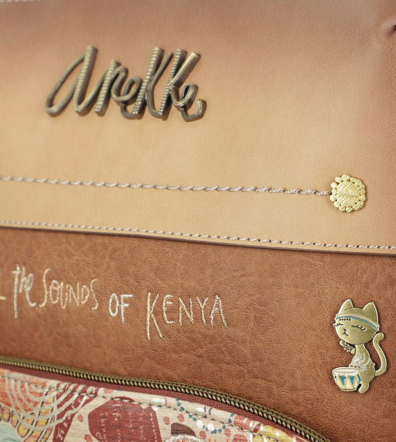 Kenya Rucksack mit Doppeltasche