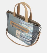 Hübsche Ice land Handtasche mit einer Tasche