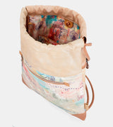 Mediterraner Rucksack mit Taschen