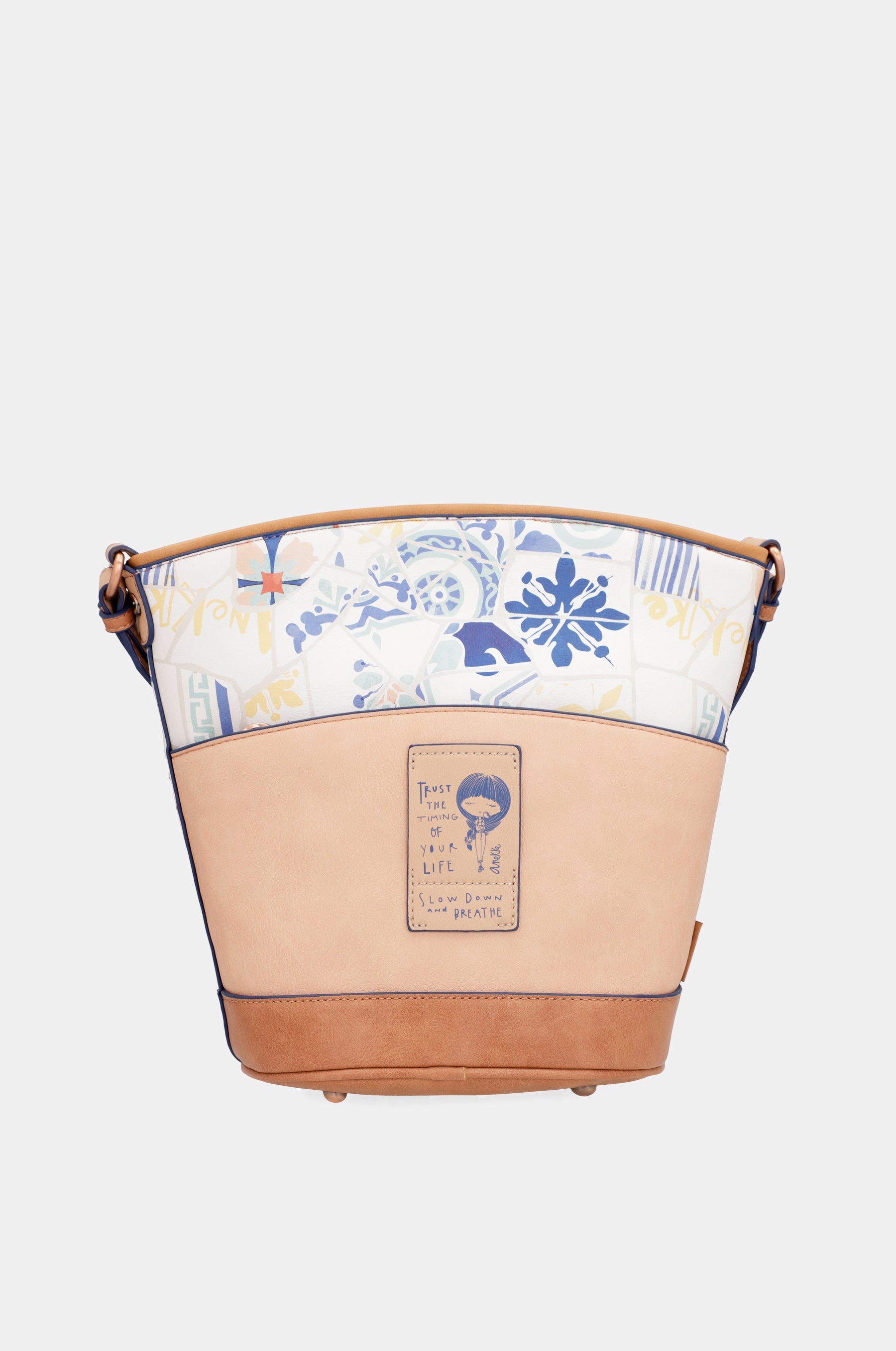 Ovale Schultertasche Sunrise