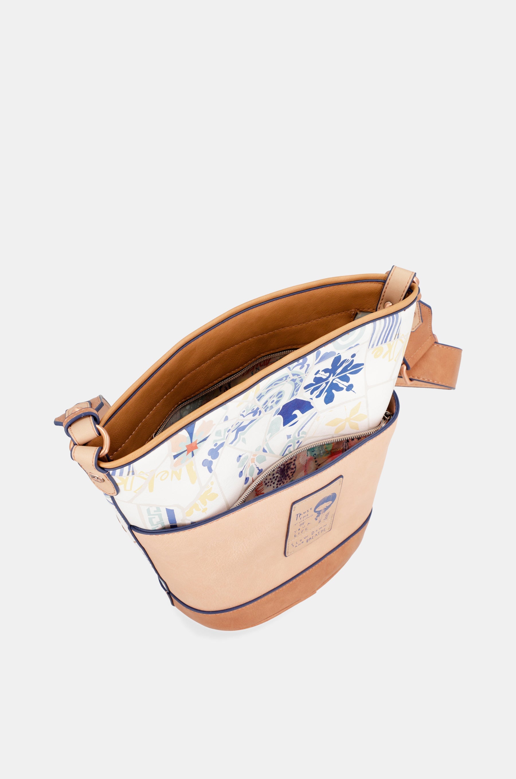 Ovale Schultertasche Sunrise