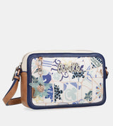 Schultertasche mit „Sunrise Tile“-Print