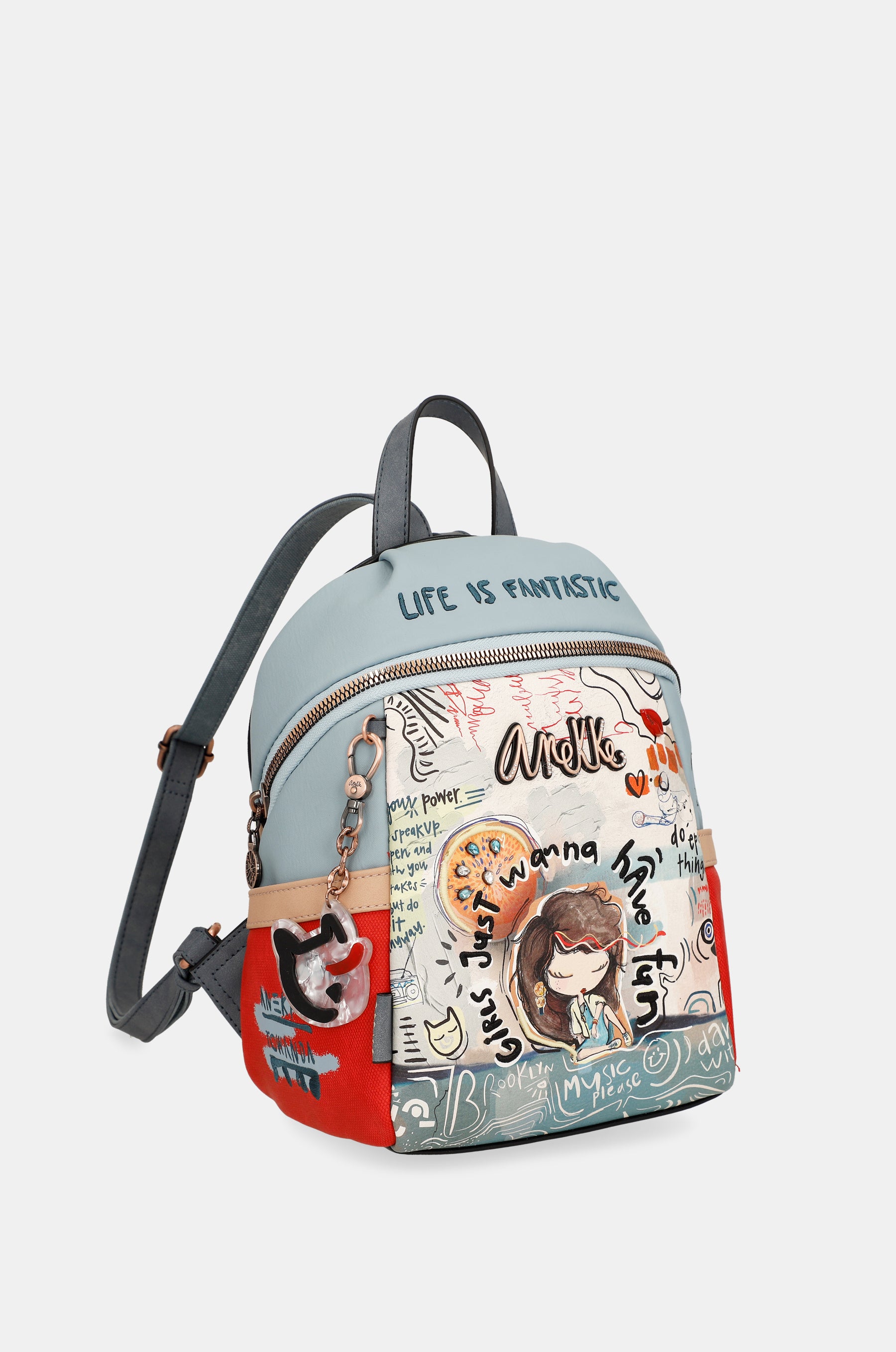 Fun & Music Ovaler Rucksack