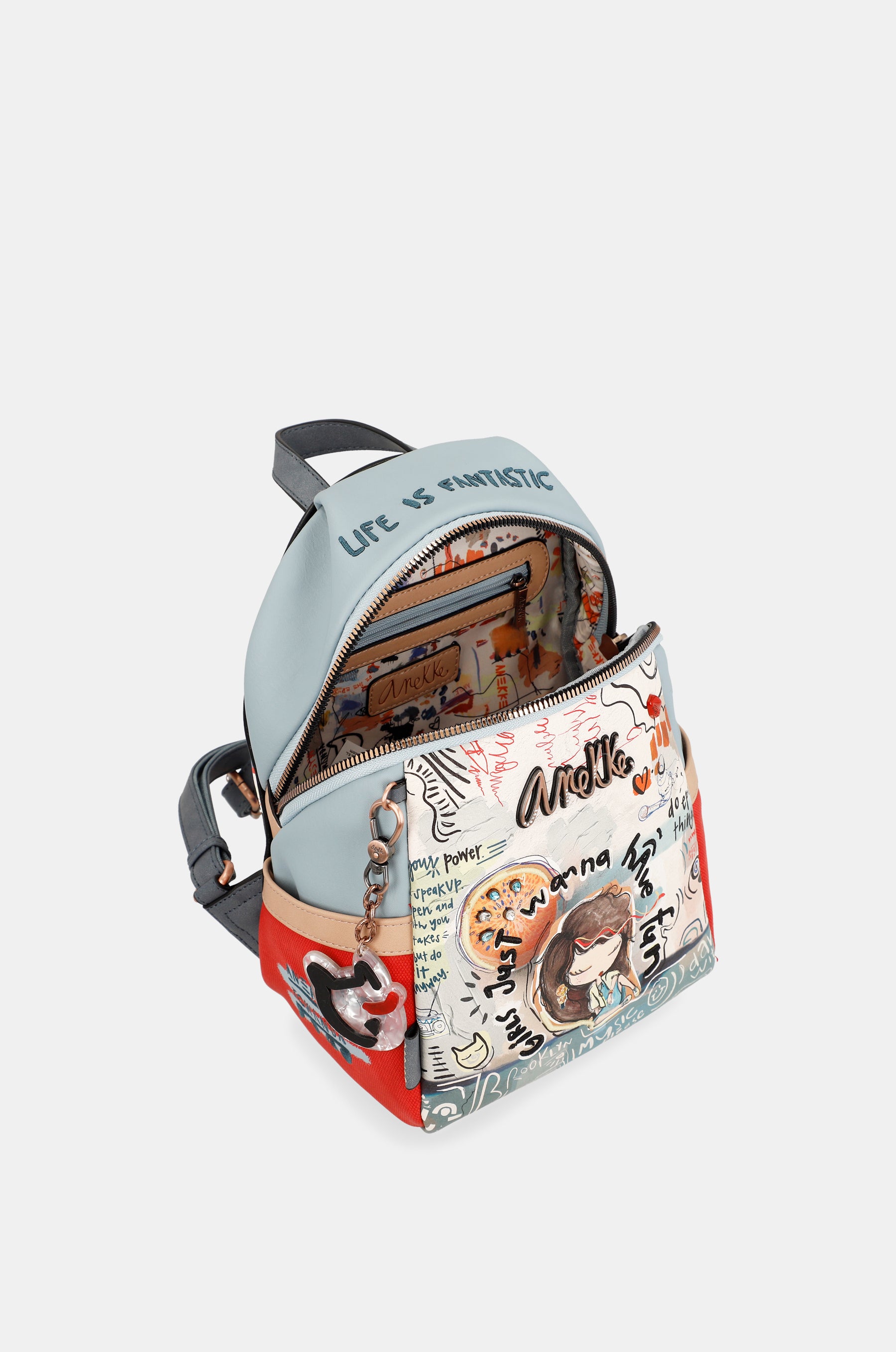 Fun & Music Ovaler Rucksack