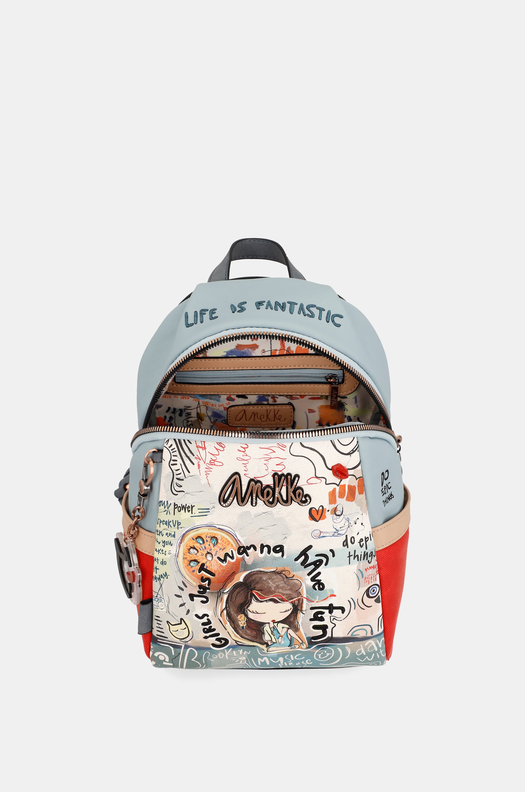 Fun & Music Ovaler Rucksack