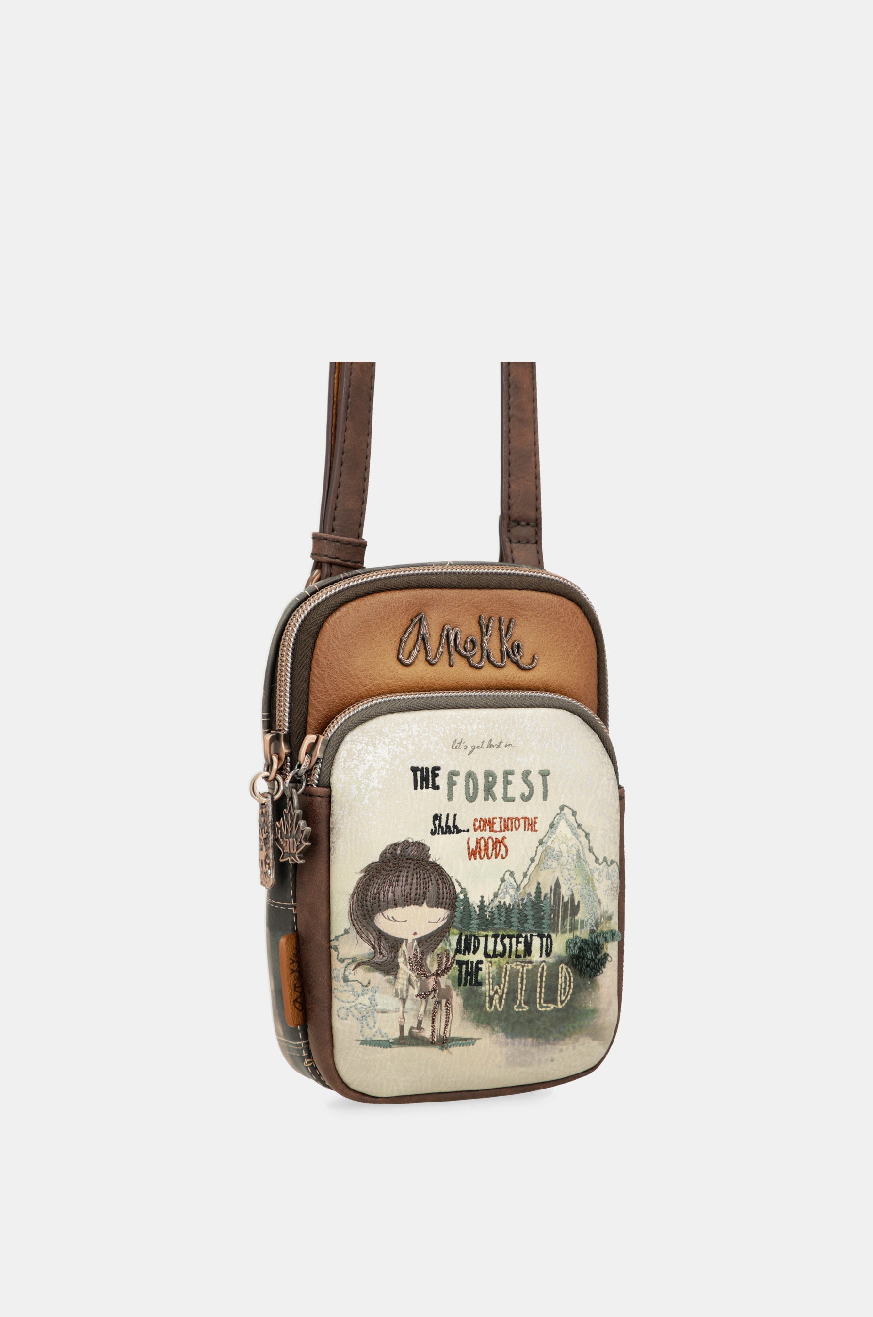 The Forest Mini-Umhängetasche mit Vordertasche