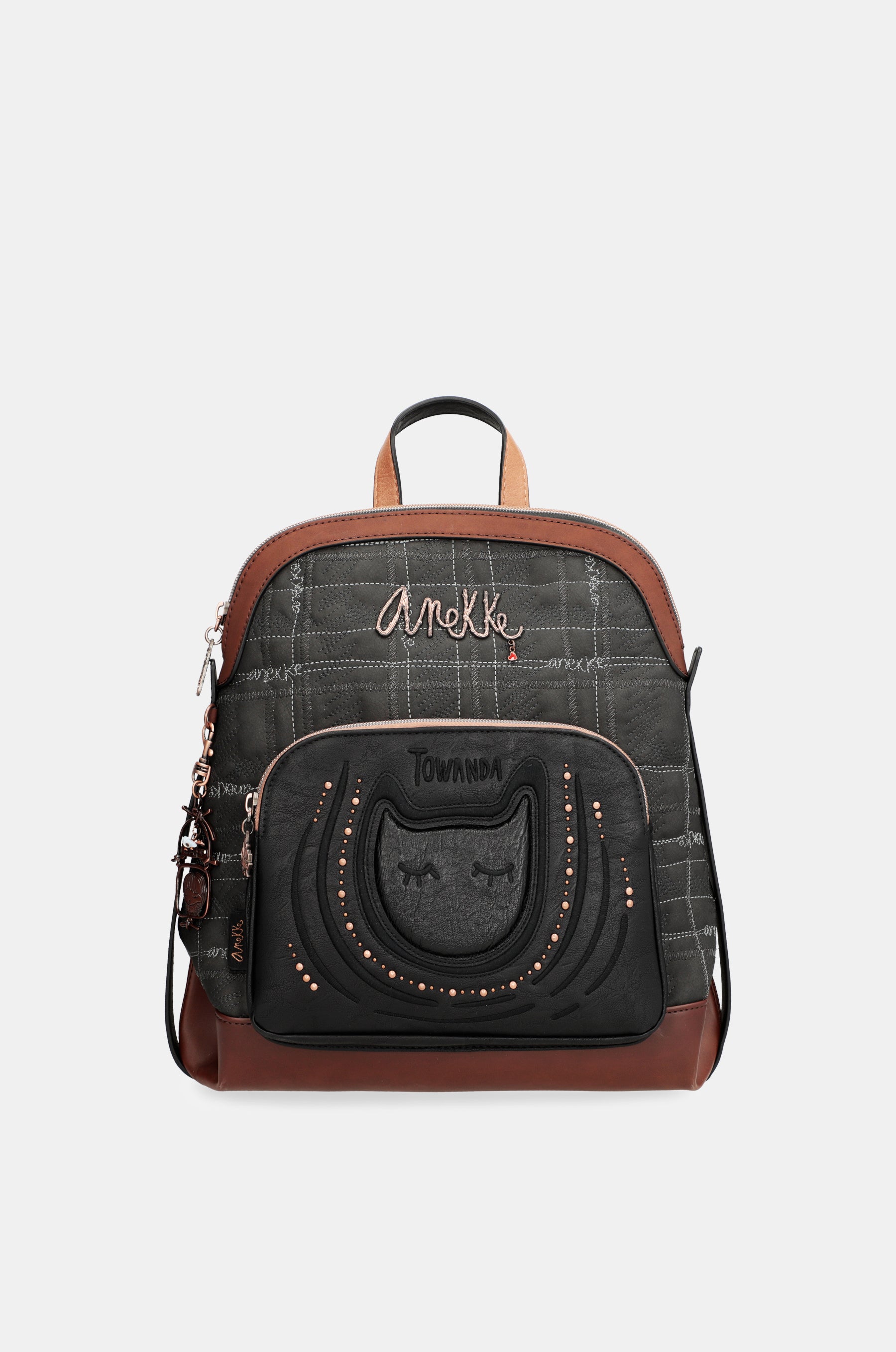 Wild schwarzer Kinderwagen-Rucksack
